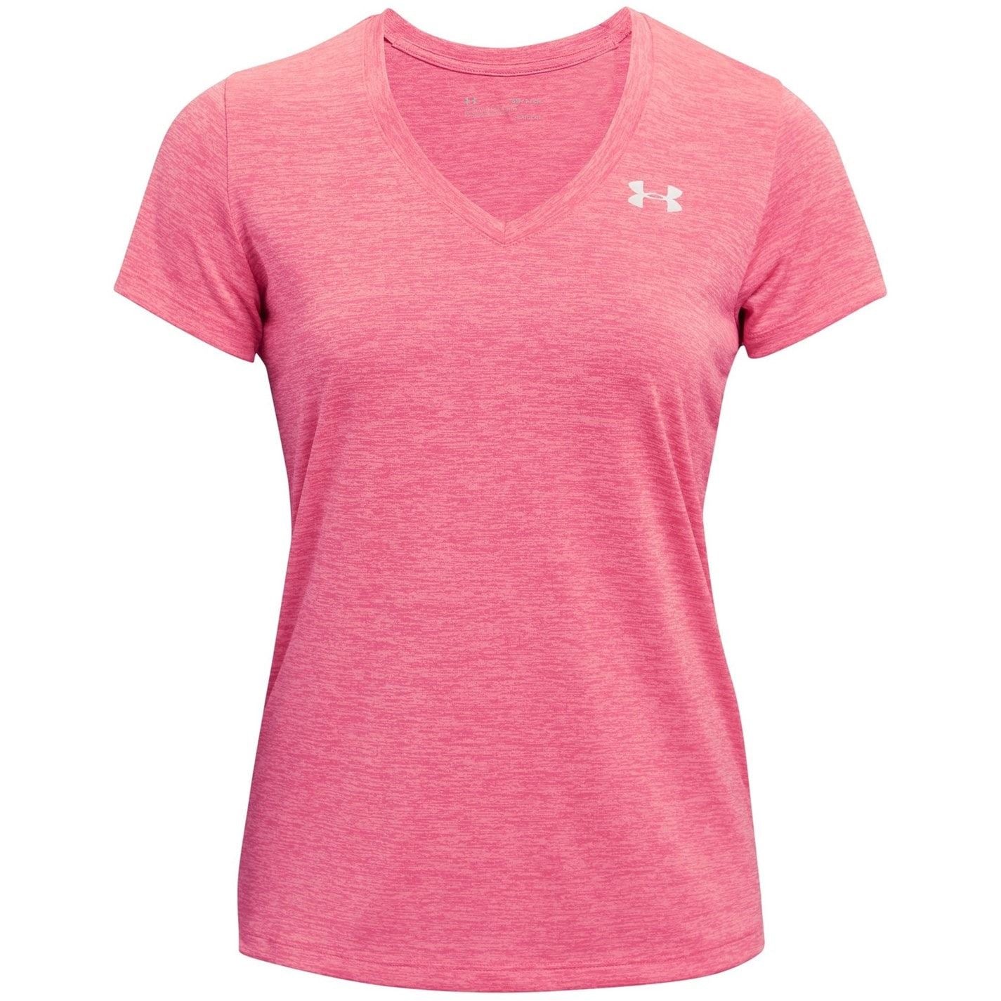 Under Armour Womens Armour Tech™ Twist V Neck Short Sleeve
