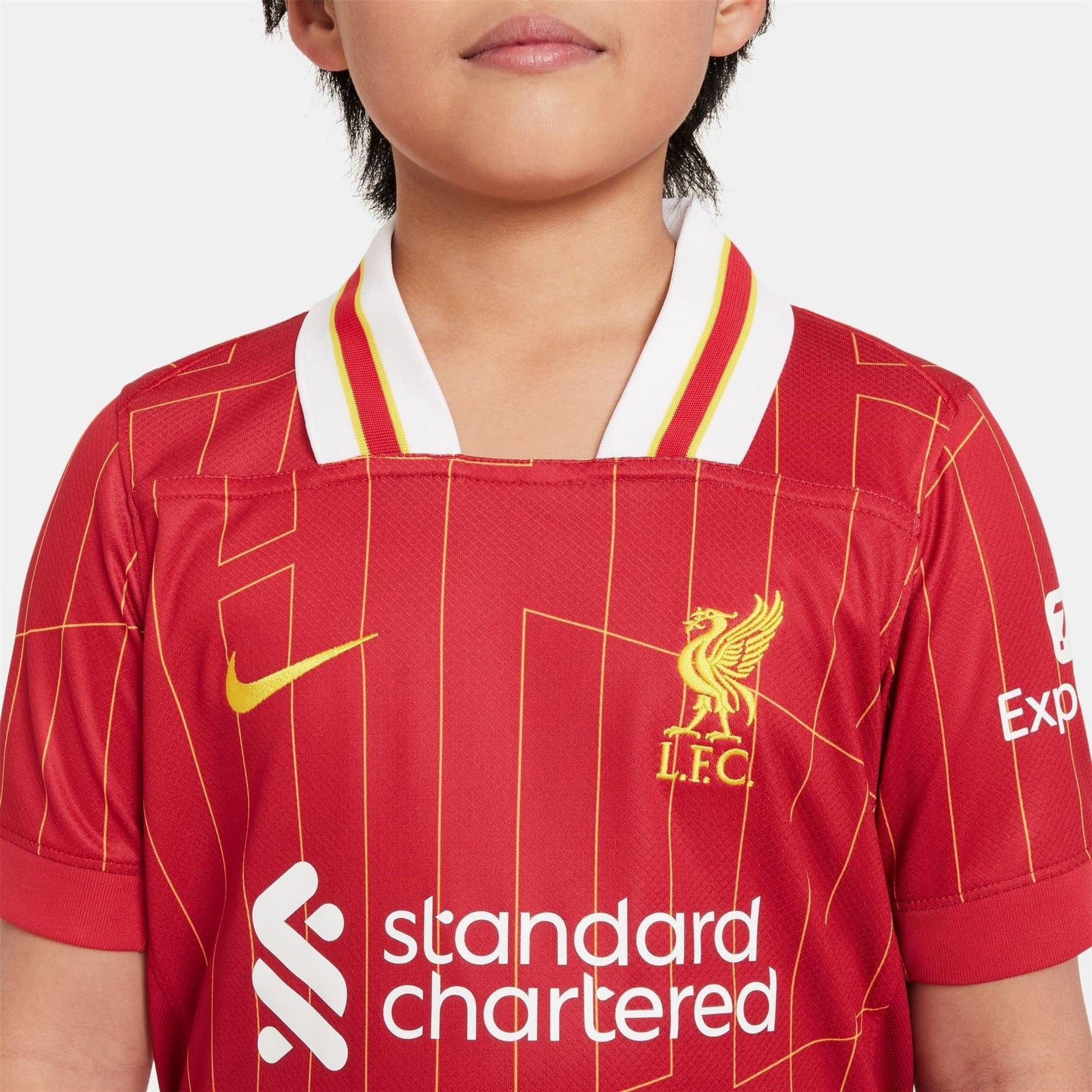 Nike Liverpool Home Shirt 2024 2025 Juniors