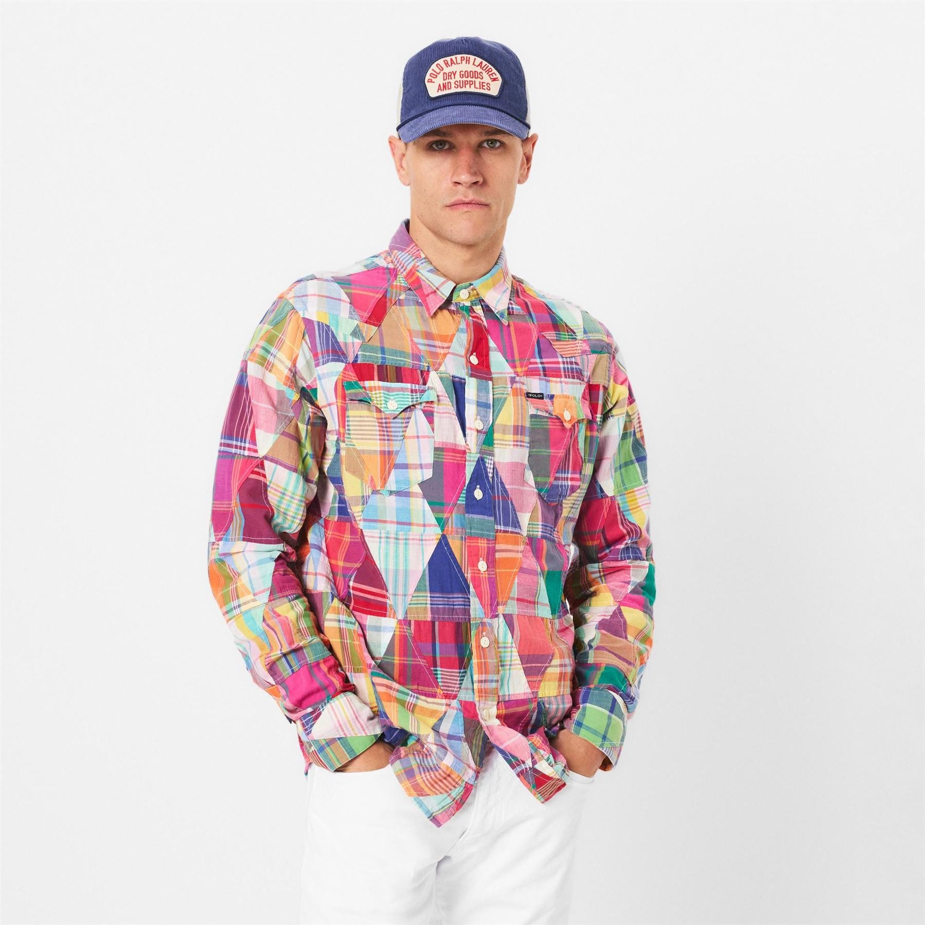 Polo Ralph Lauren Madras Regular Fit Long Sleeve Cuff Shirt