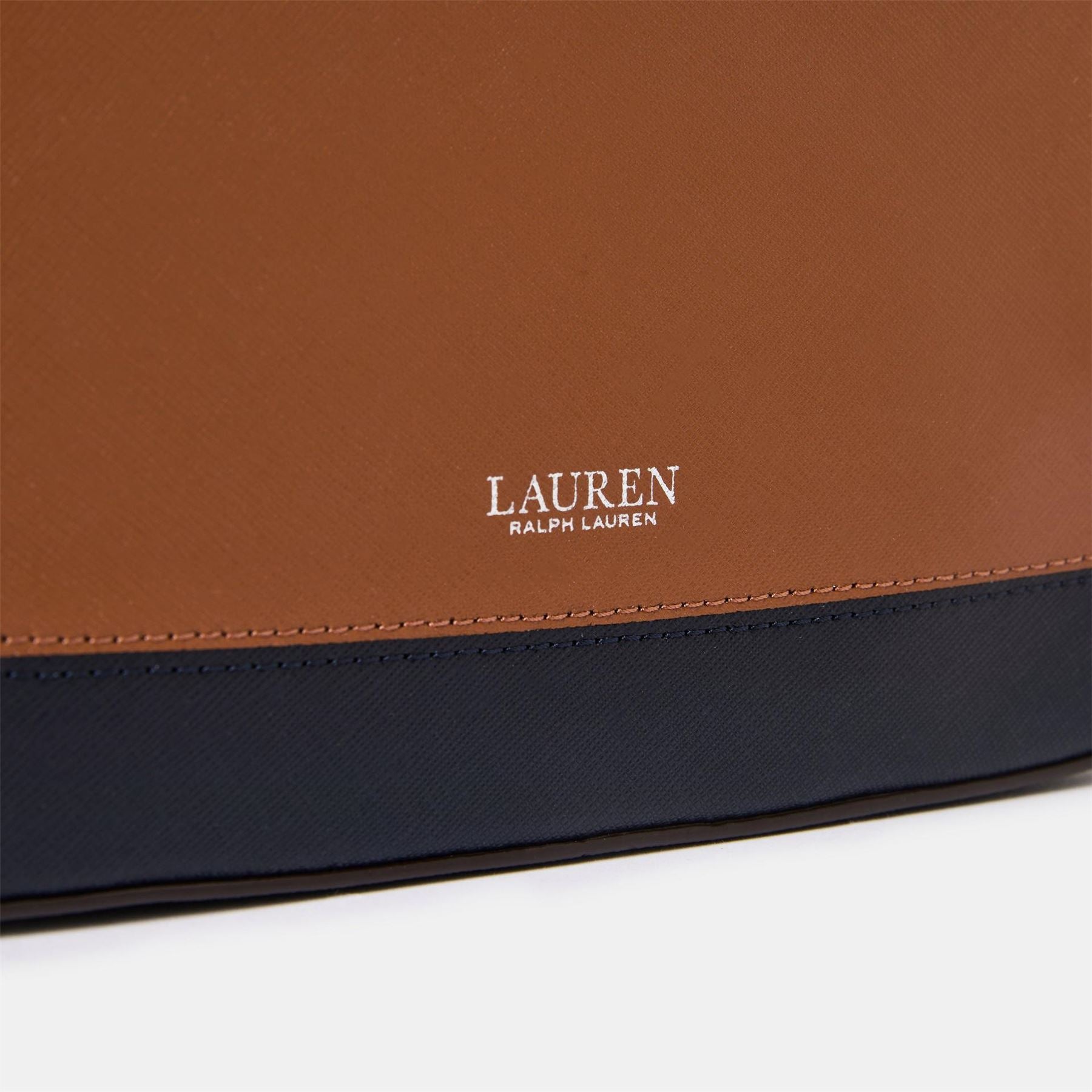 Lauren by Ralph Lauren Danni Leather Shoulder Bag