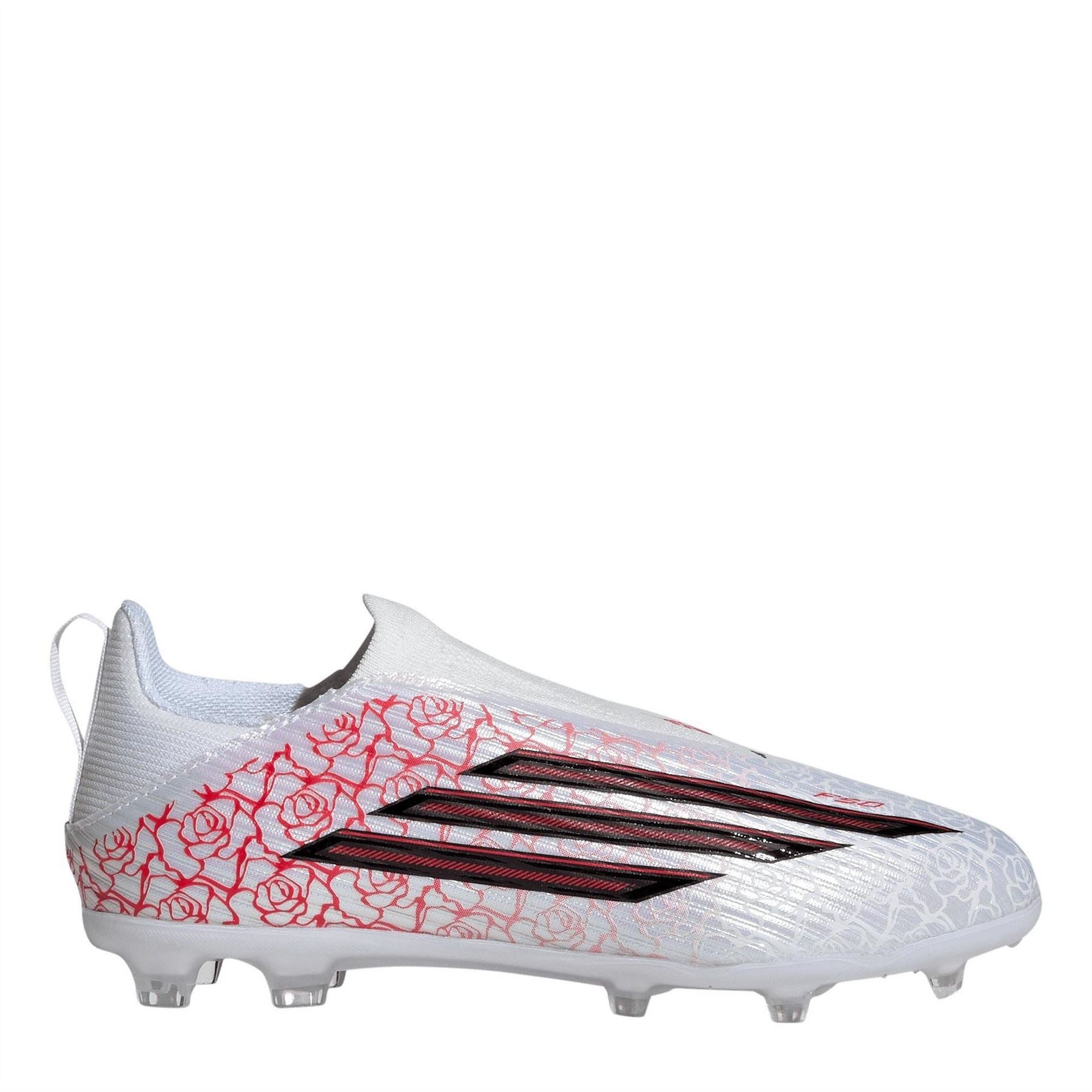 adidas F50 Academy Laceless Juniors Firm Ground Football Boots