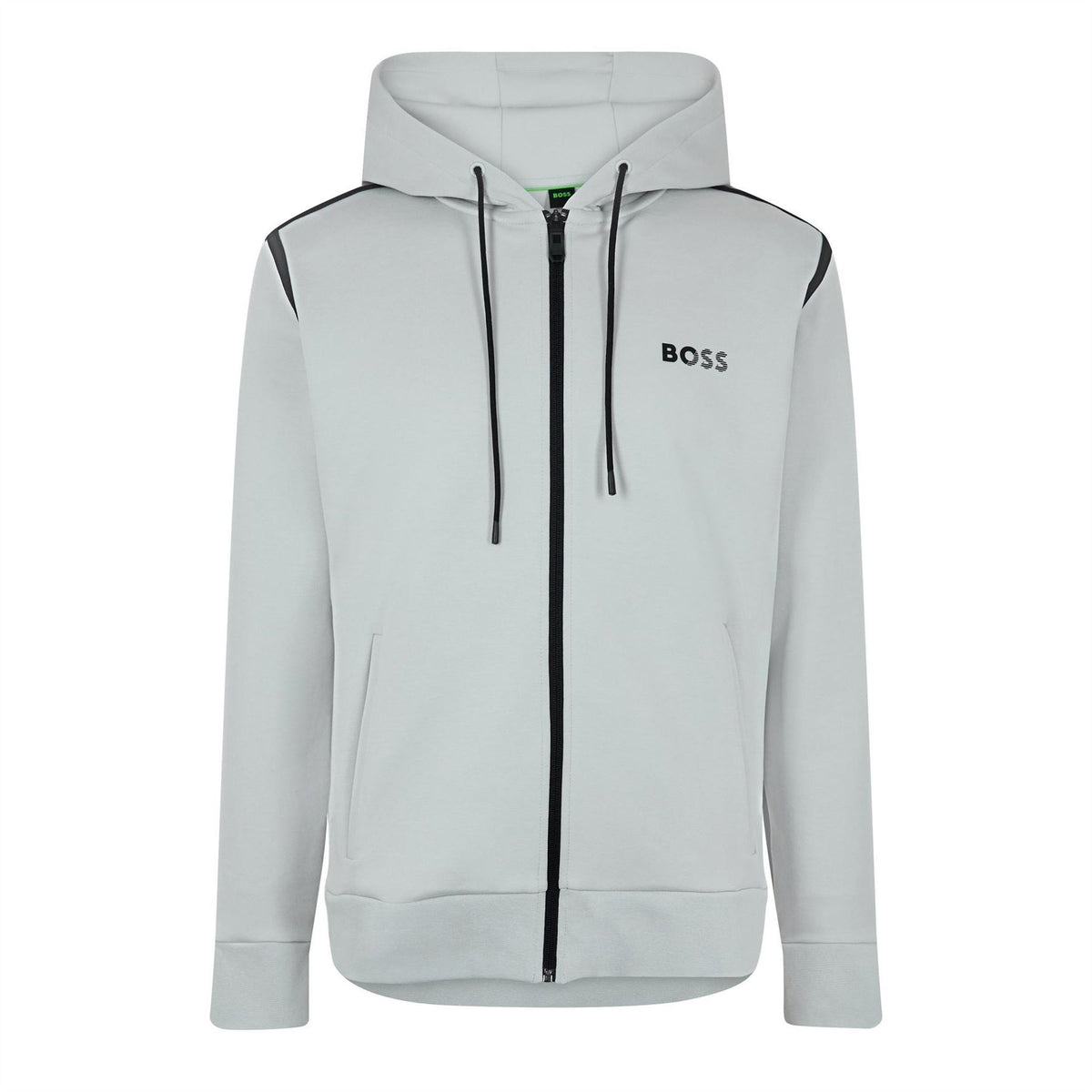 Boss Saggy Tape Hooded Lettering Jacket