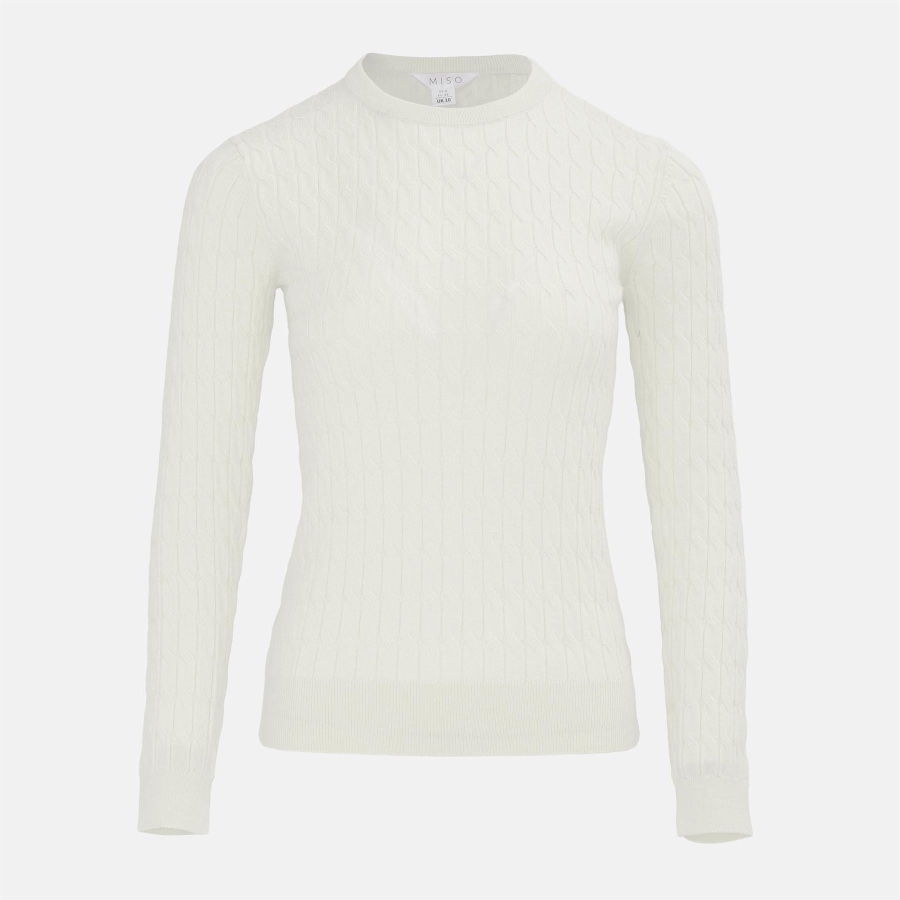 Miso Womens Baby Cable Jumper