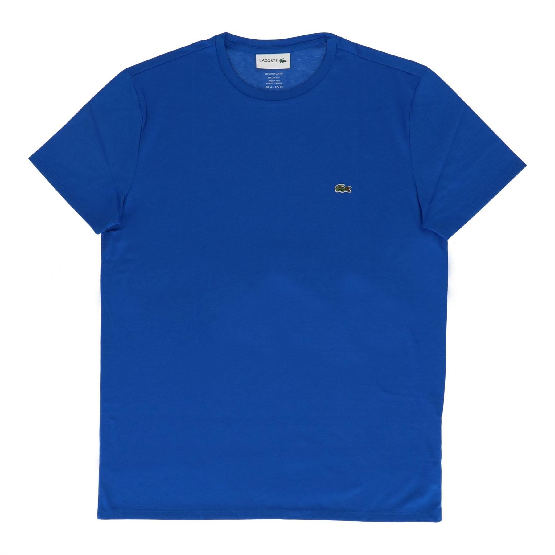 Lacoste Crocodile Logo Crew Neck Short Sleeve Jersey T-Shirt