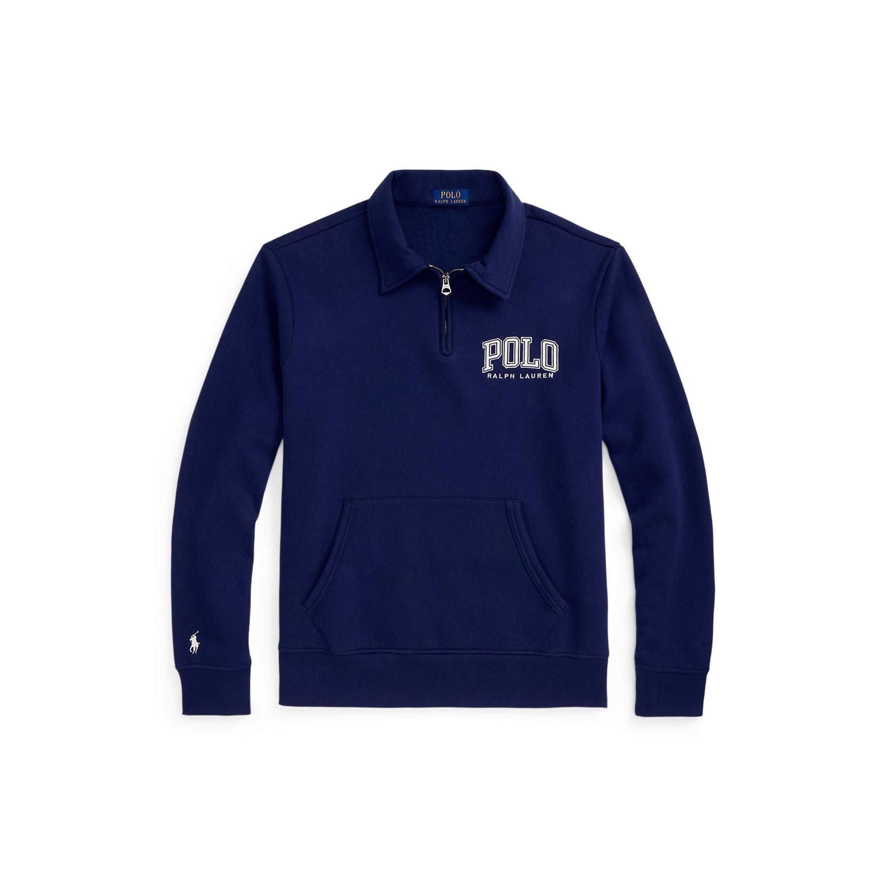 Polo Ralph Lauren Polo Logo Zip Neck Sweatshirt