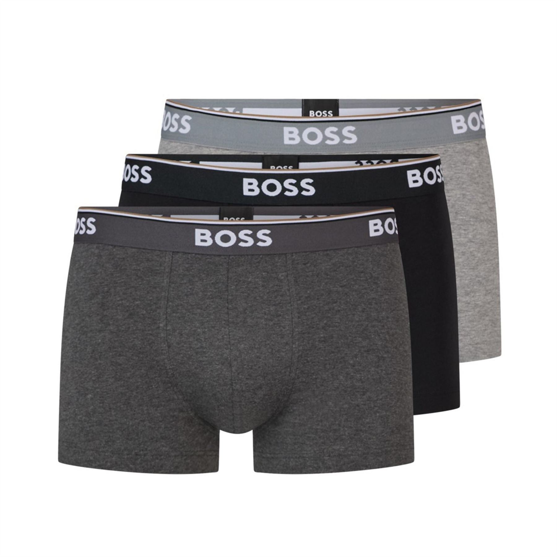 Boss BOSS Bodywear 3 Pack Boxer Shorts with Logo Detail