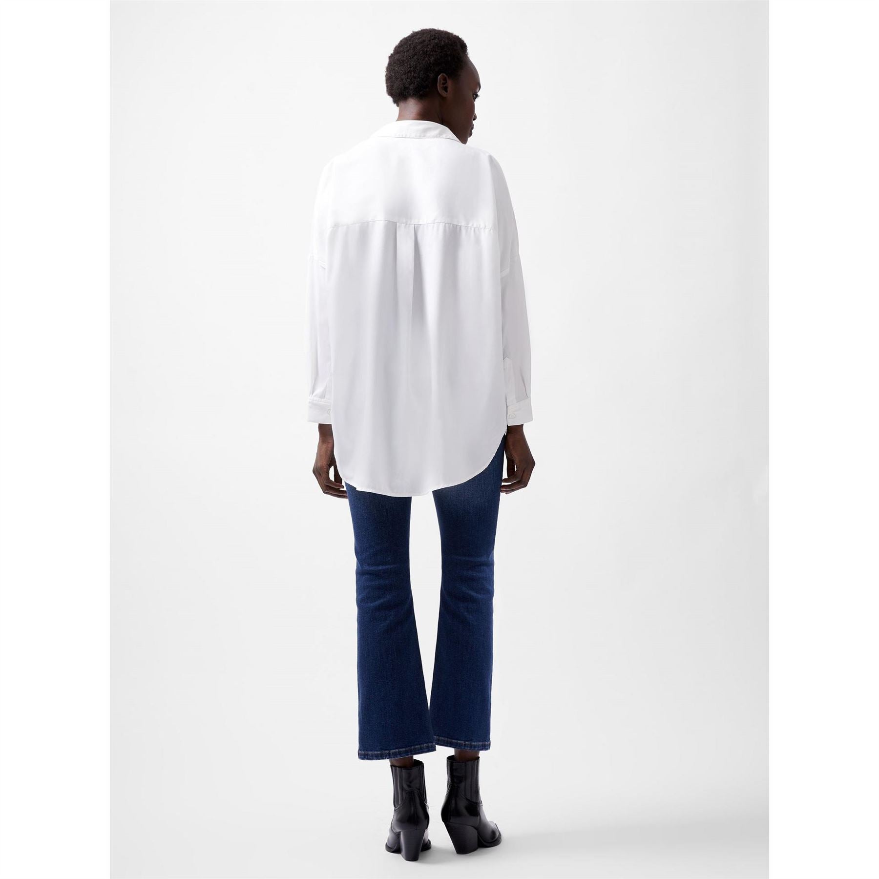 French Connection Recycled Crepe Popover Shirt