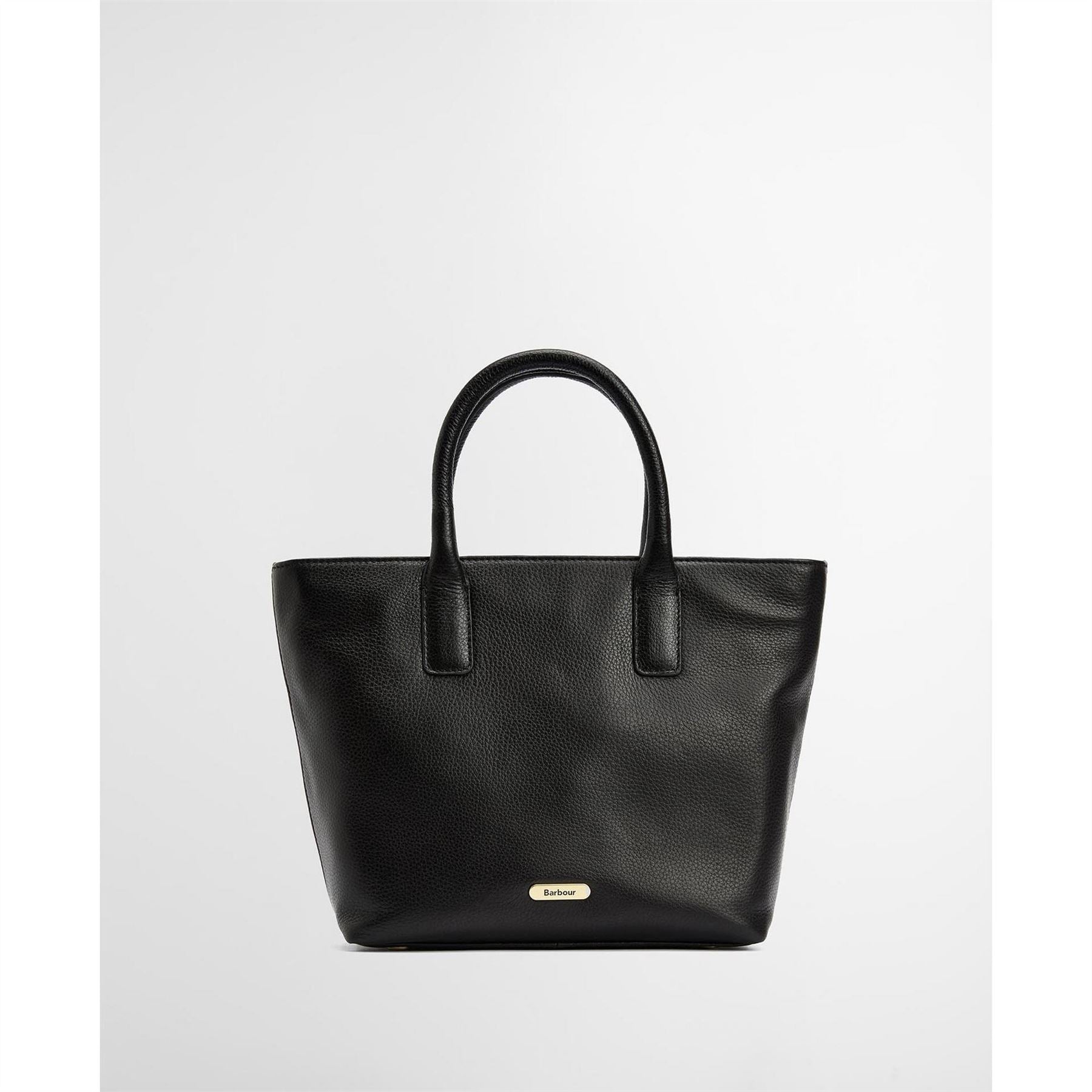 Barbour Leather Tote Bag