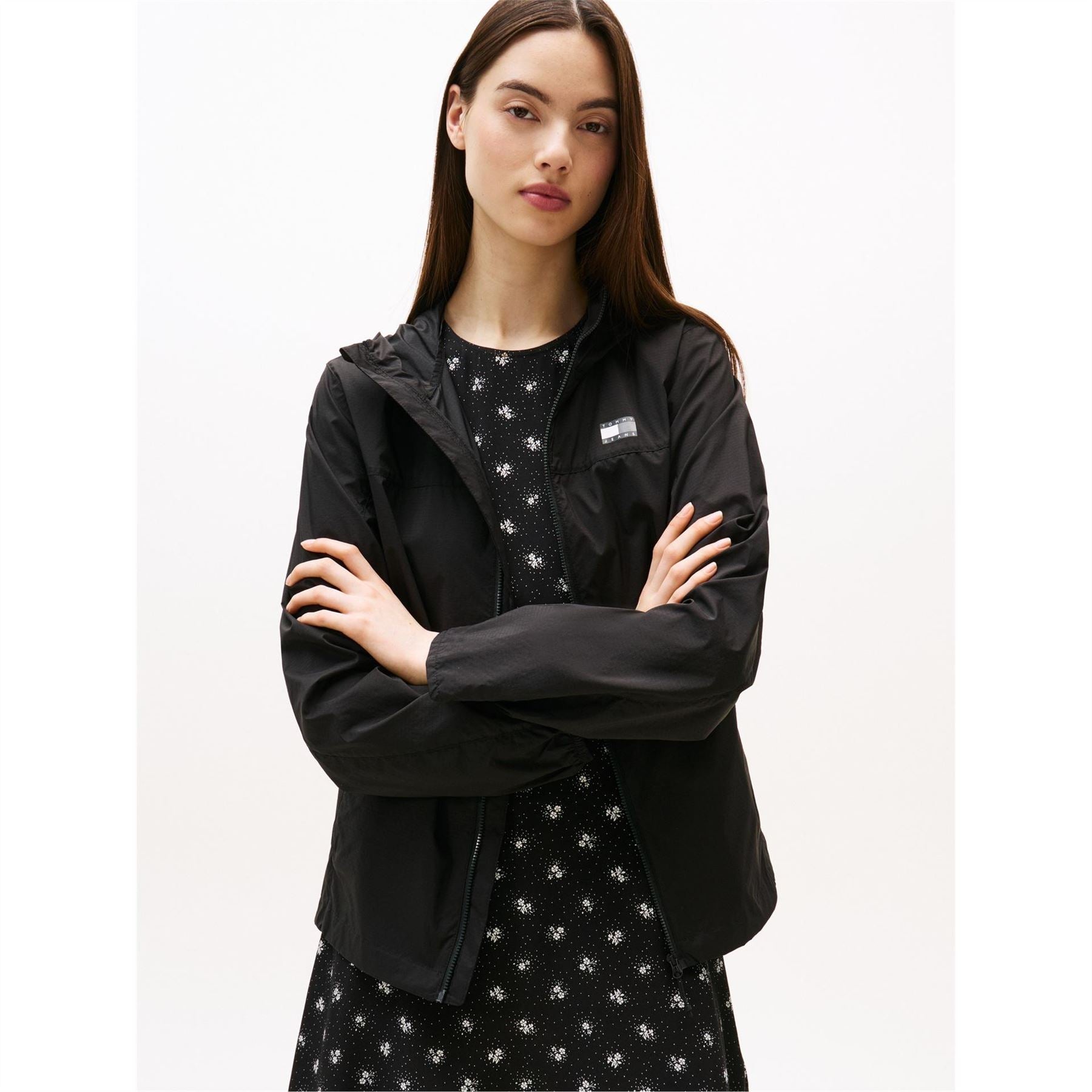 Tommy Jeans Lightweight Wind Resistant Windbreaker