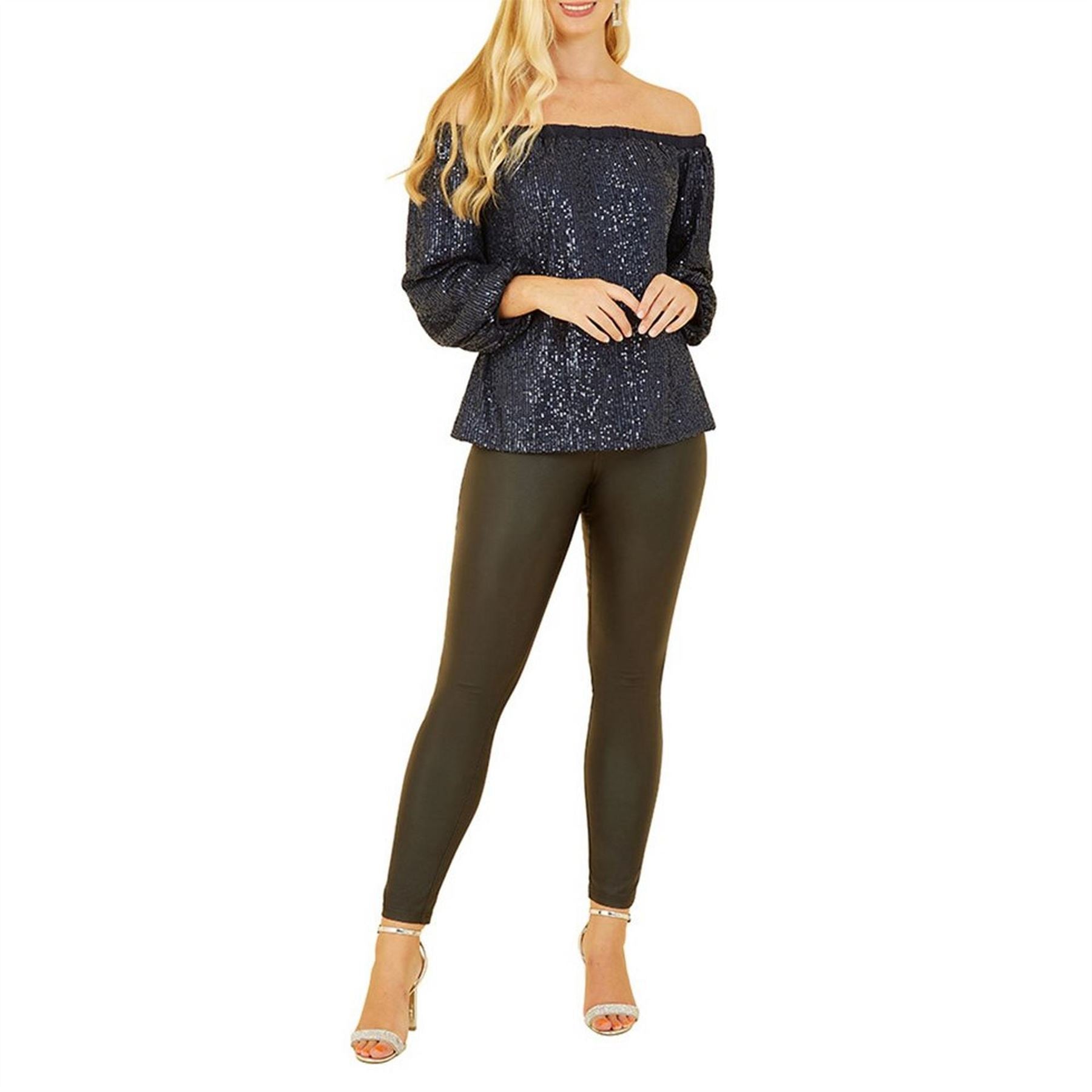 Yumi Off the Shoulder Long Sleeve Blouse