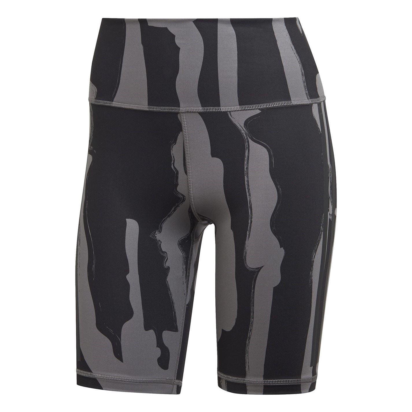 adidas Originals Snug Fit Biking Graphic Print Shorts