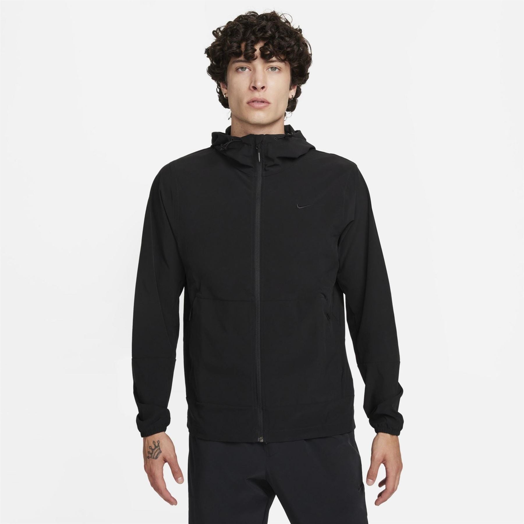 Nike Unlimited Hooded Performance Jacket with Zipped Pocket
