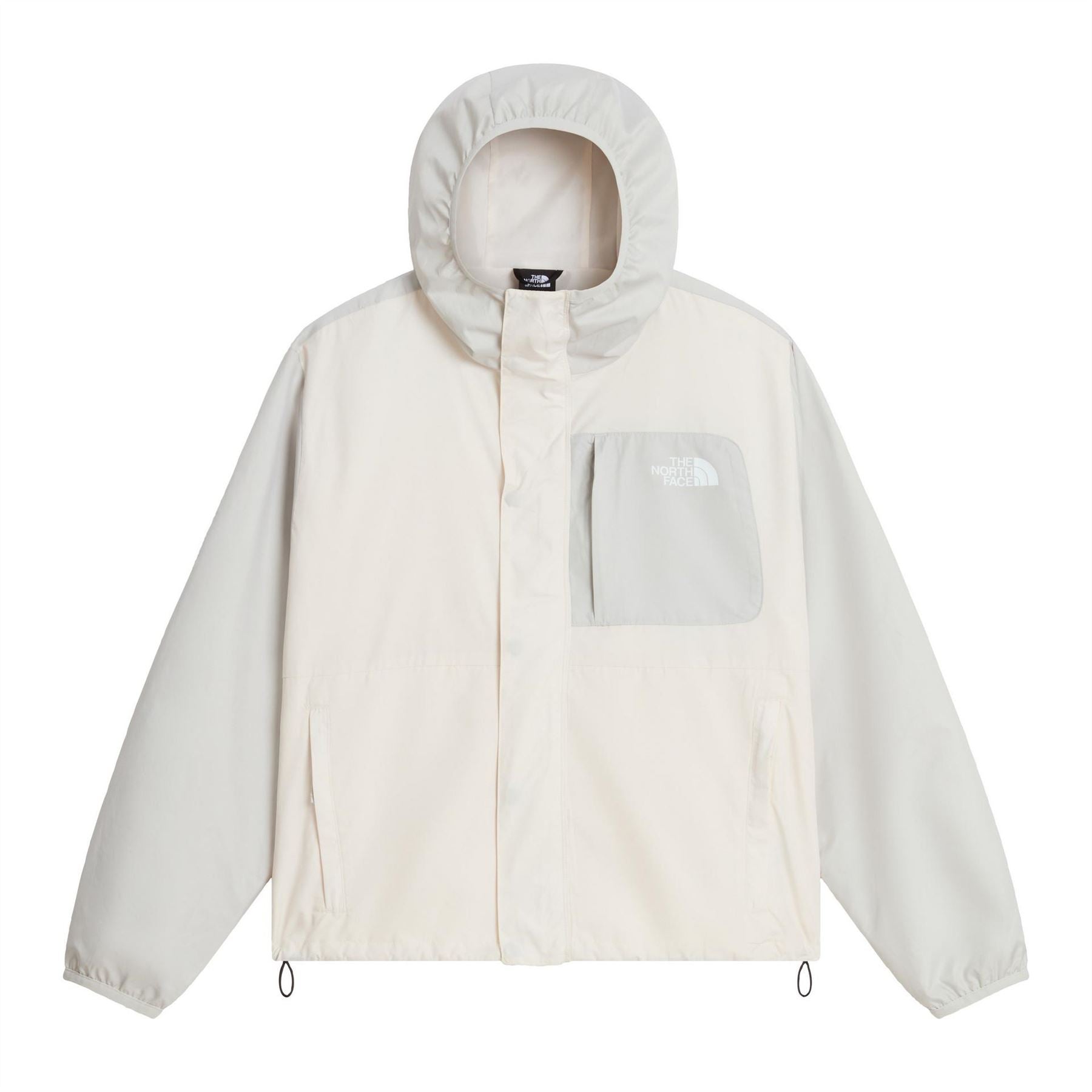 The North Face Nuketo Color Block Hooded Snap Button Softshell Windbreaker
