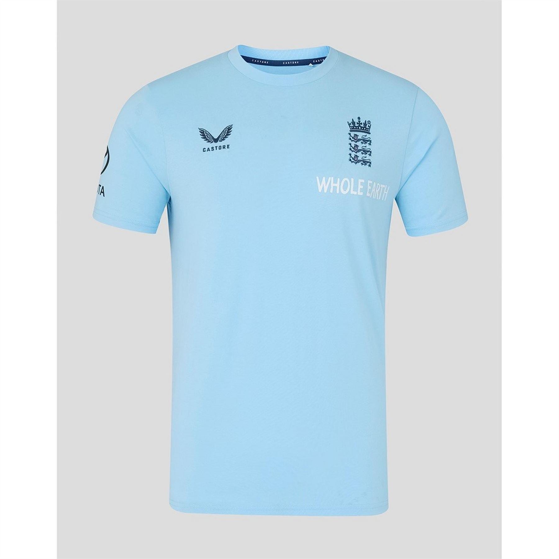 Castore 26 27 England Cricket Crew Neck T Shirt