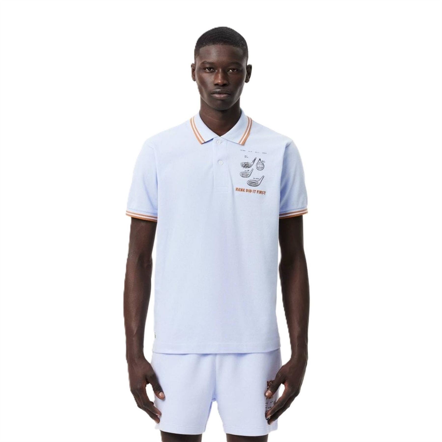 Lacoste Regular Fit Lettering Polo Shirt