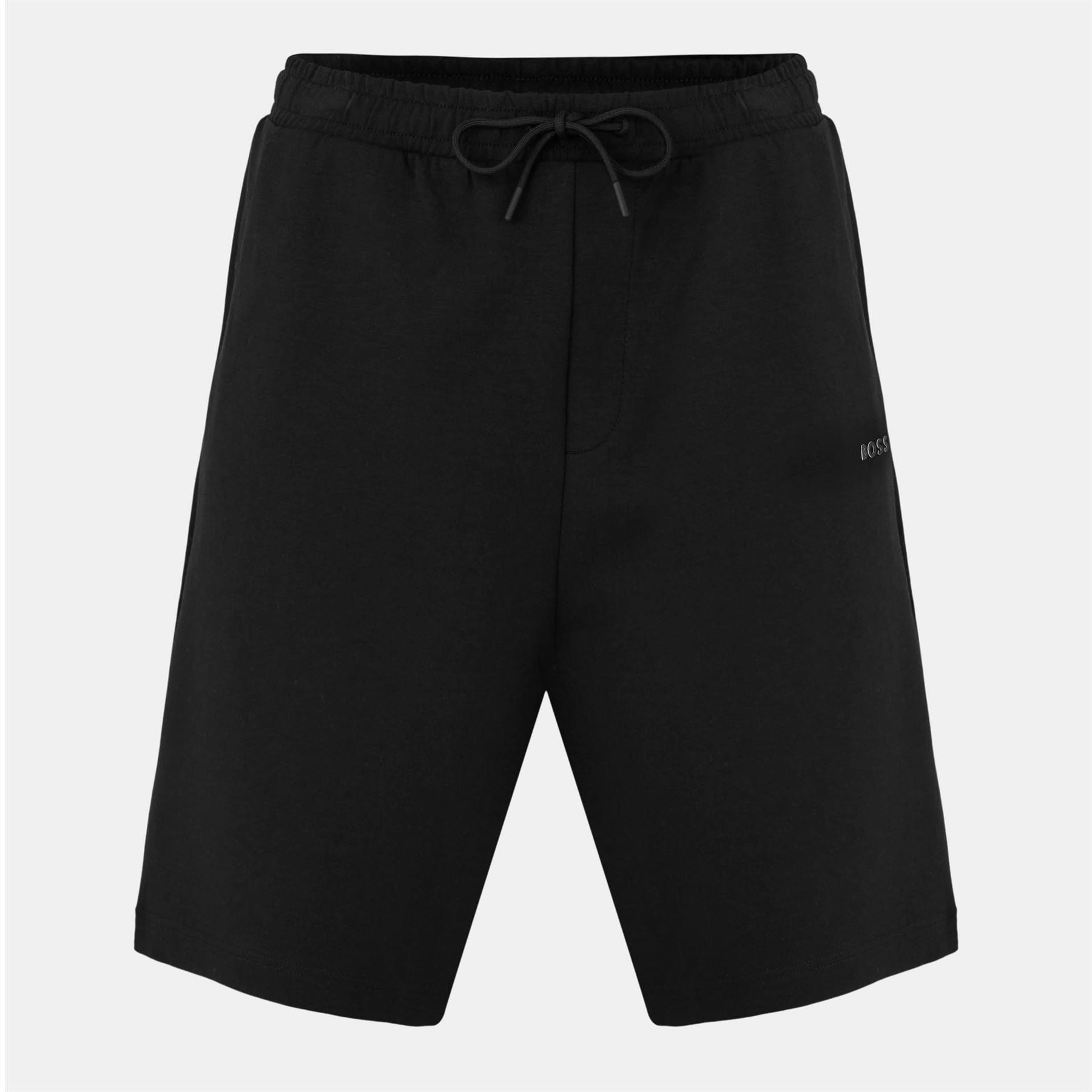 Boss Solid Patterned Sweat Shorts