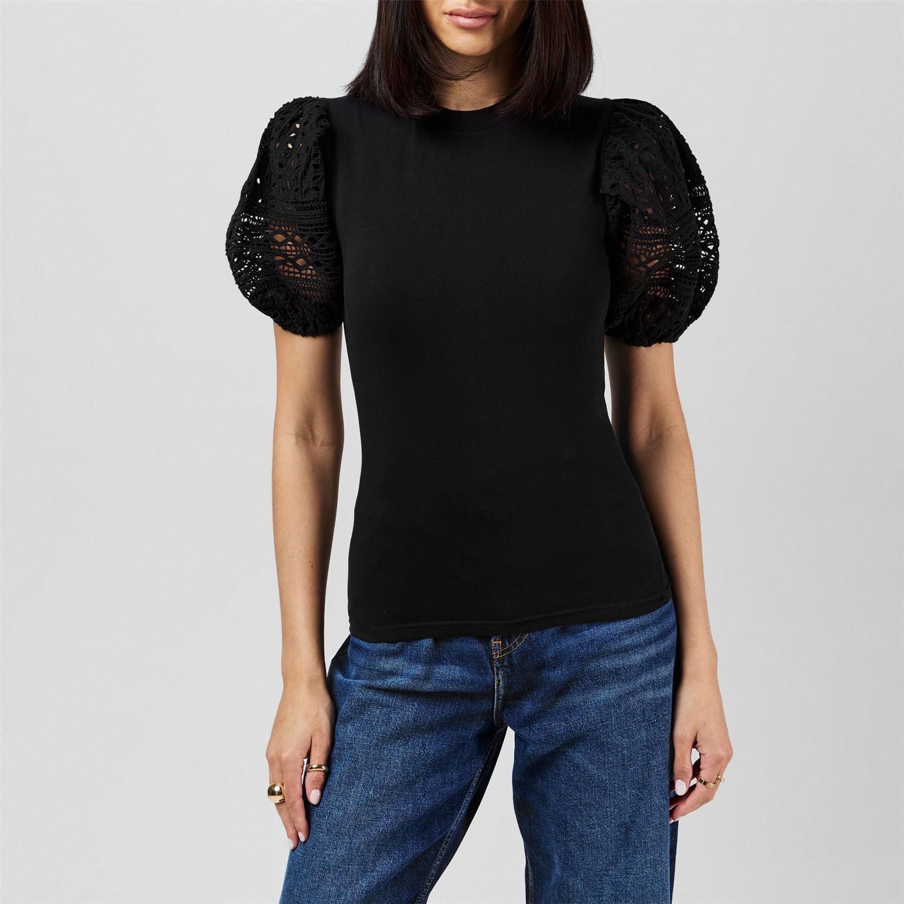 French Connection Rosana Regular Fit Crew Neck T-Shirt