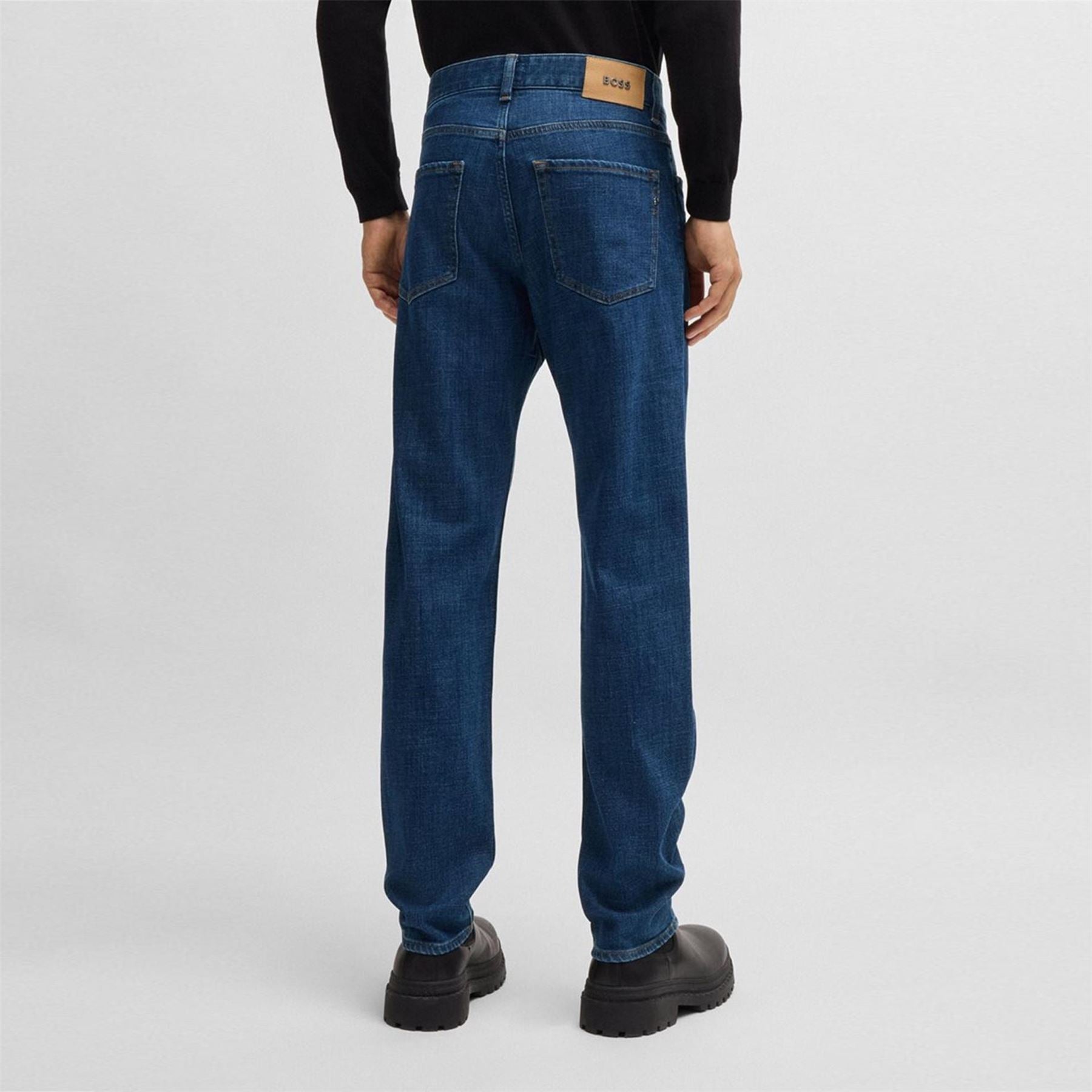 Boss Five Pocket Design Regular Fit Jeans