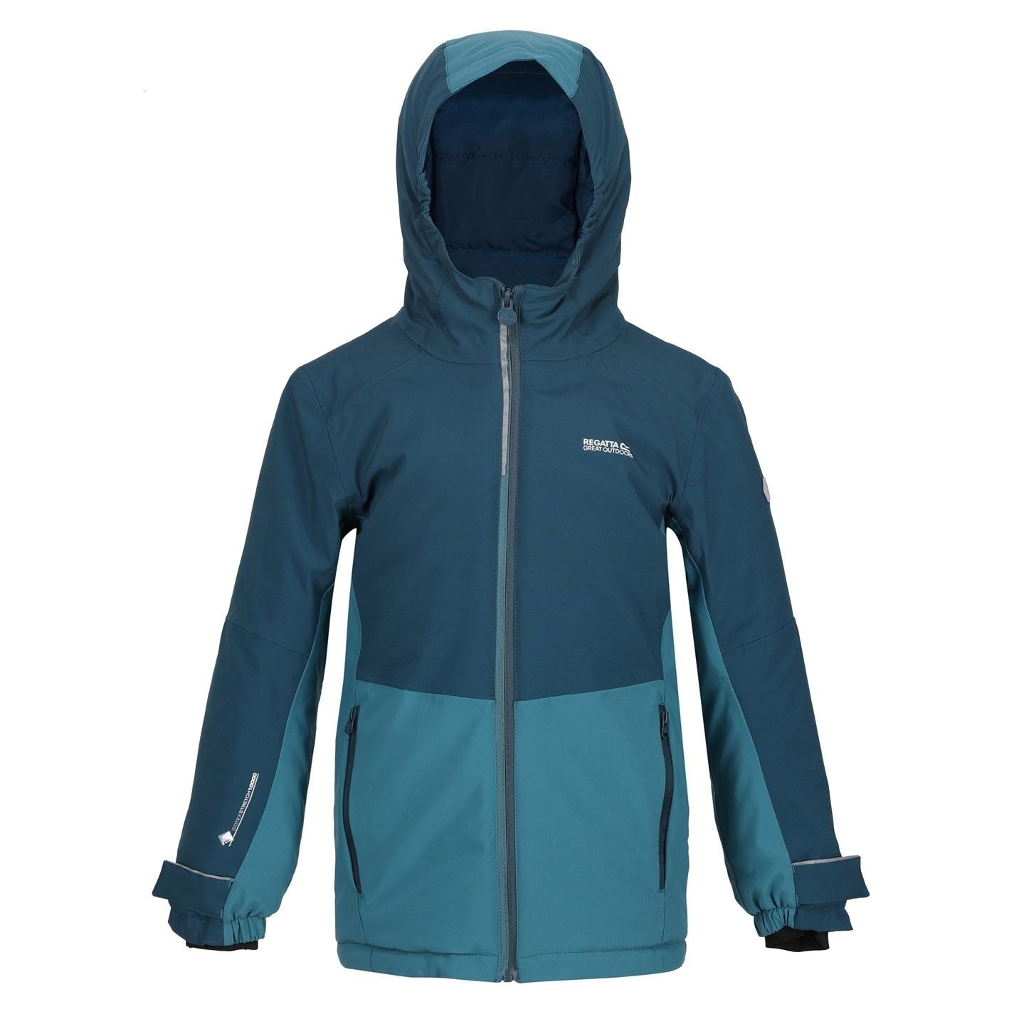 Regatta Highton Hooded Rain Jacket with Zipped Pocket