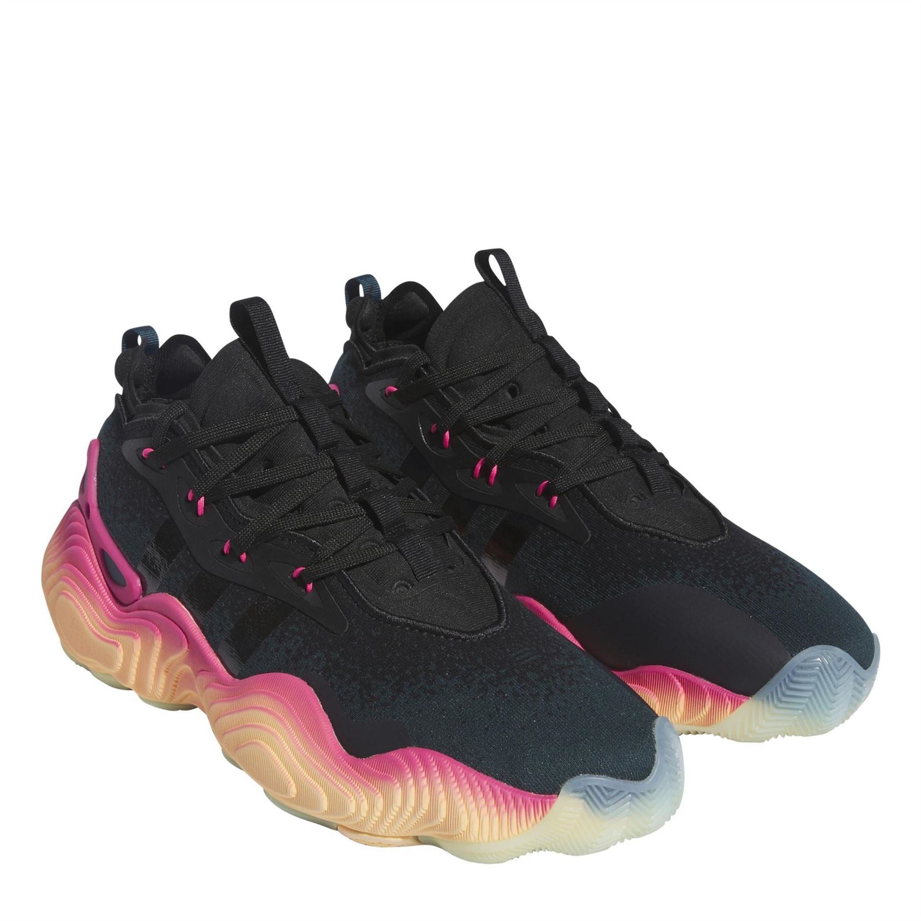 adidas Trae Young 3 Gradient Pattern Sneakers