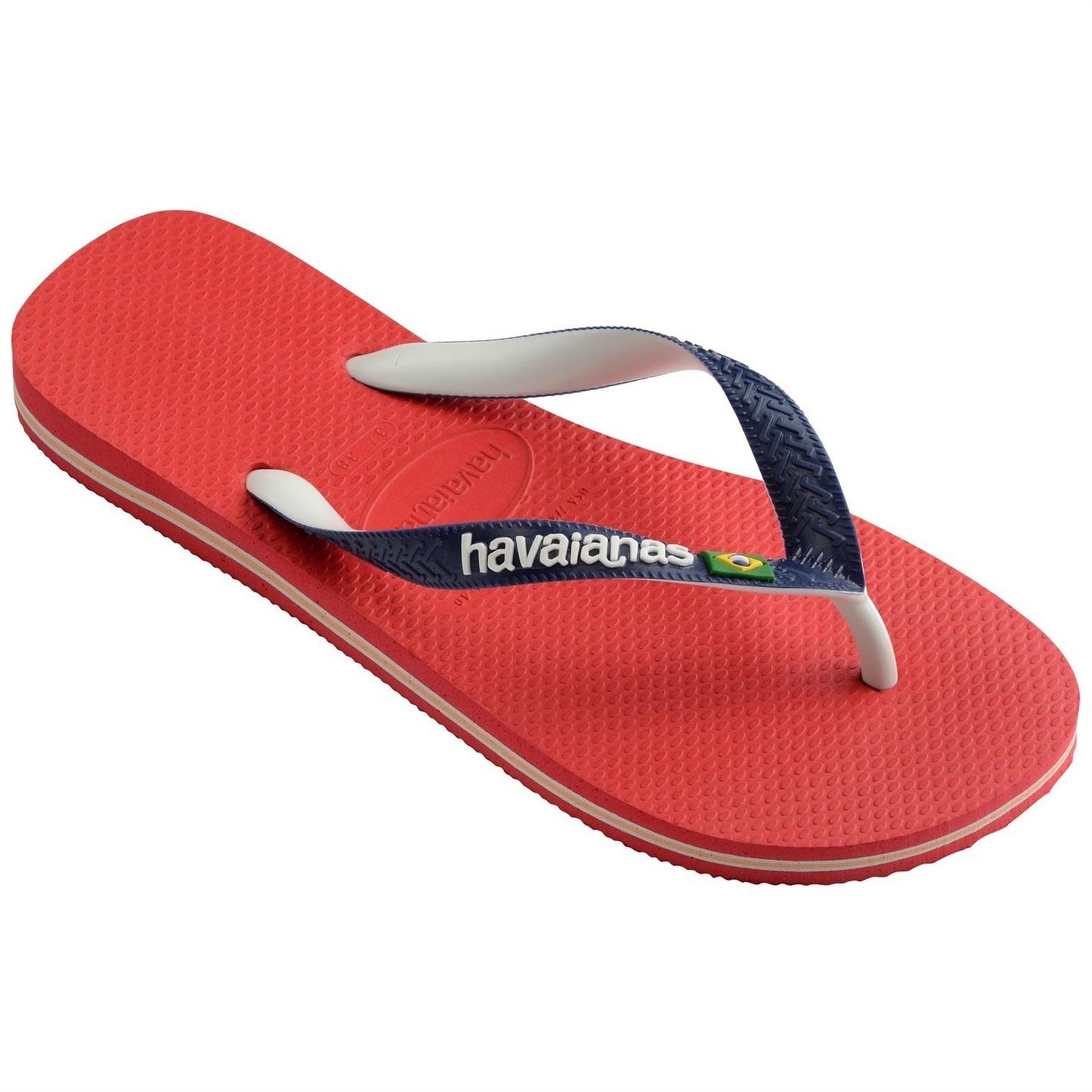 Havaianas Brasil Logo Flip Flops