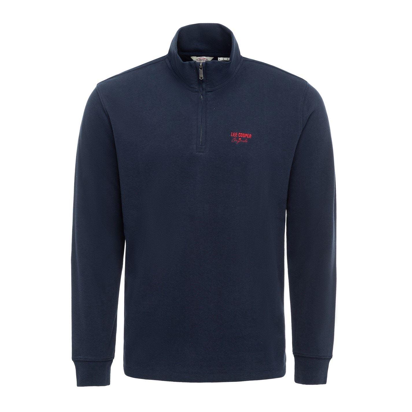 Lee Cooper C Quarter Zip Sn52