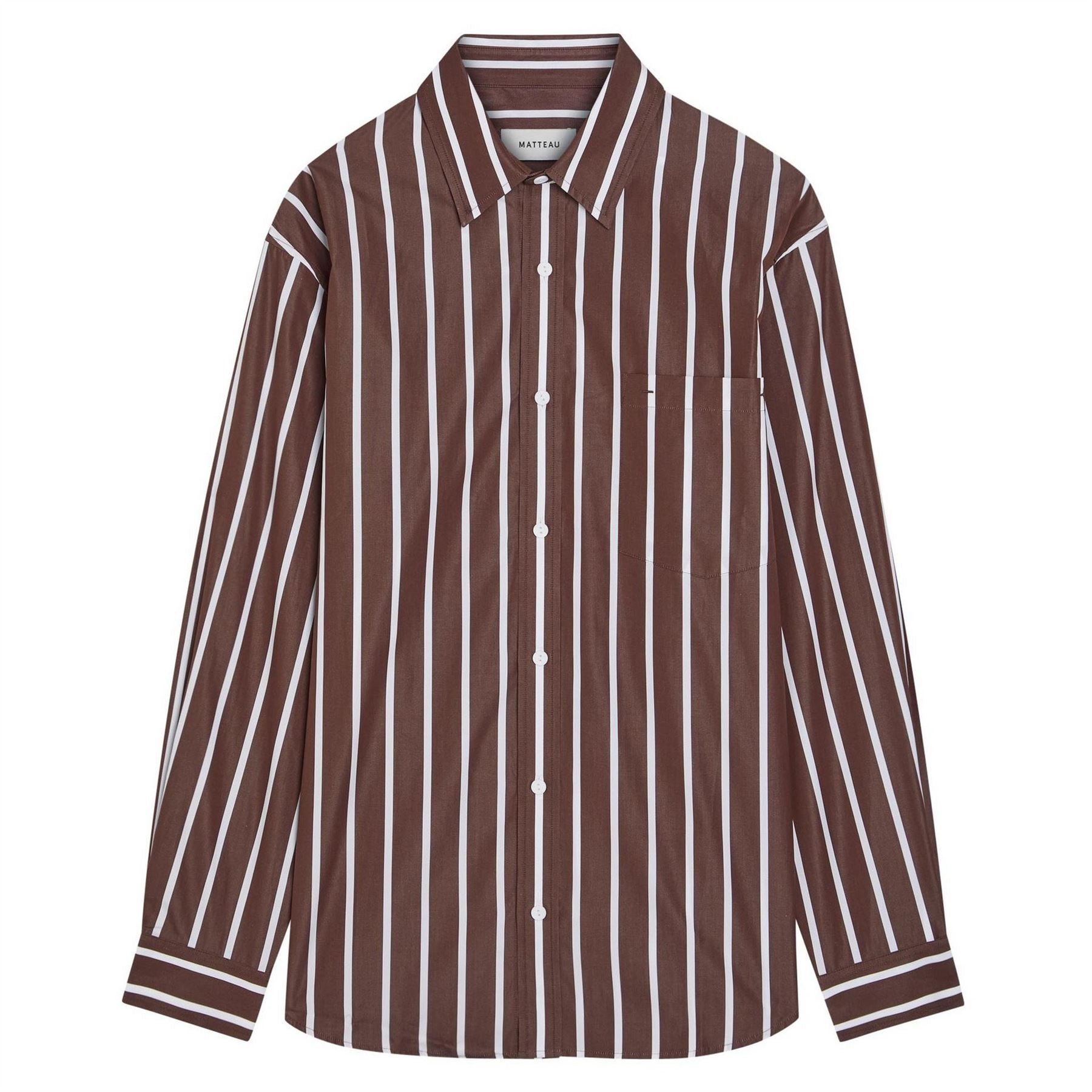 Matteau Ls Classic Stripe Shirt