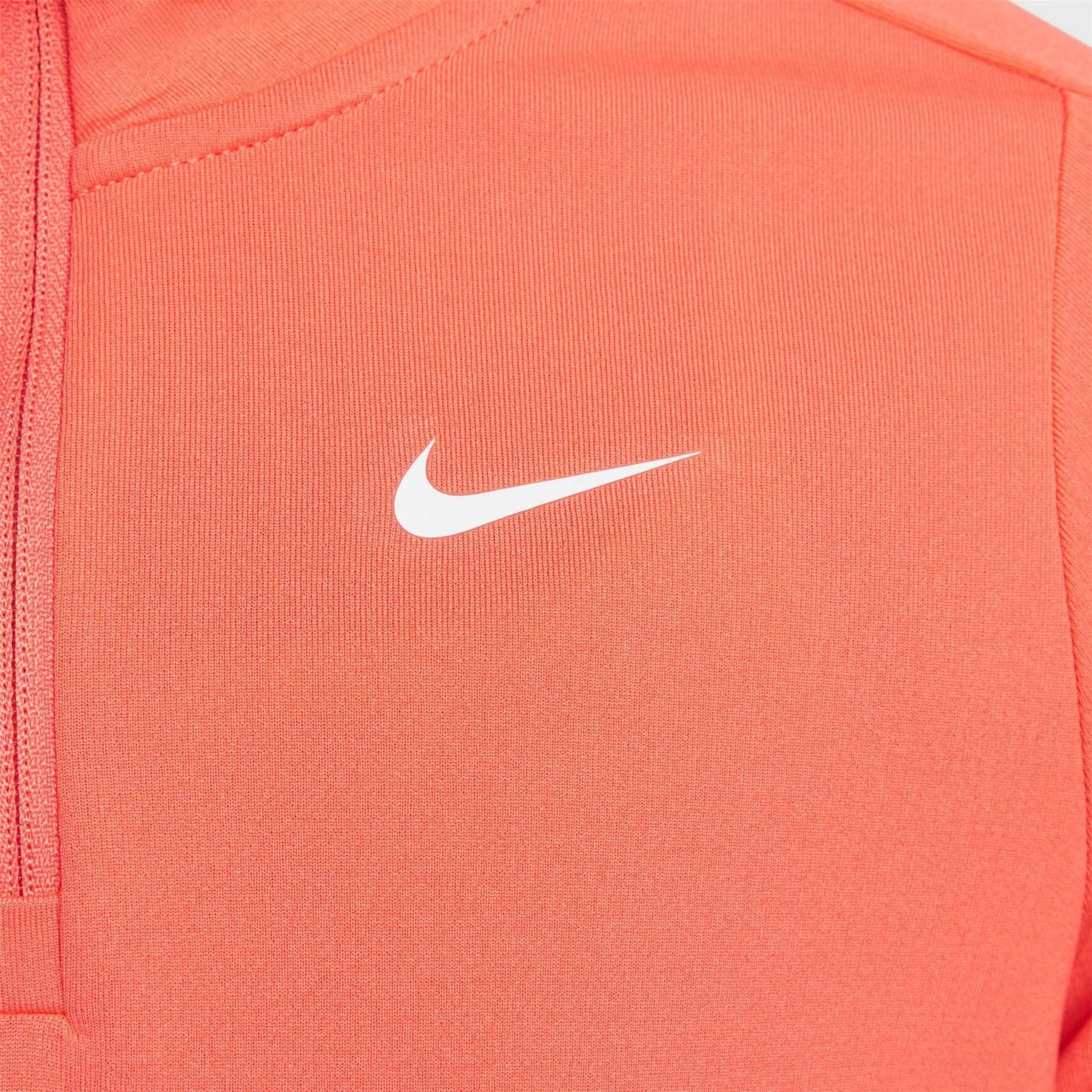 Nike Older Girls Dri Fit Long Sleeve Half Zip