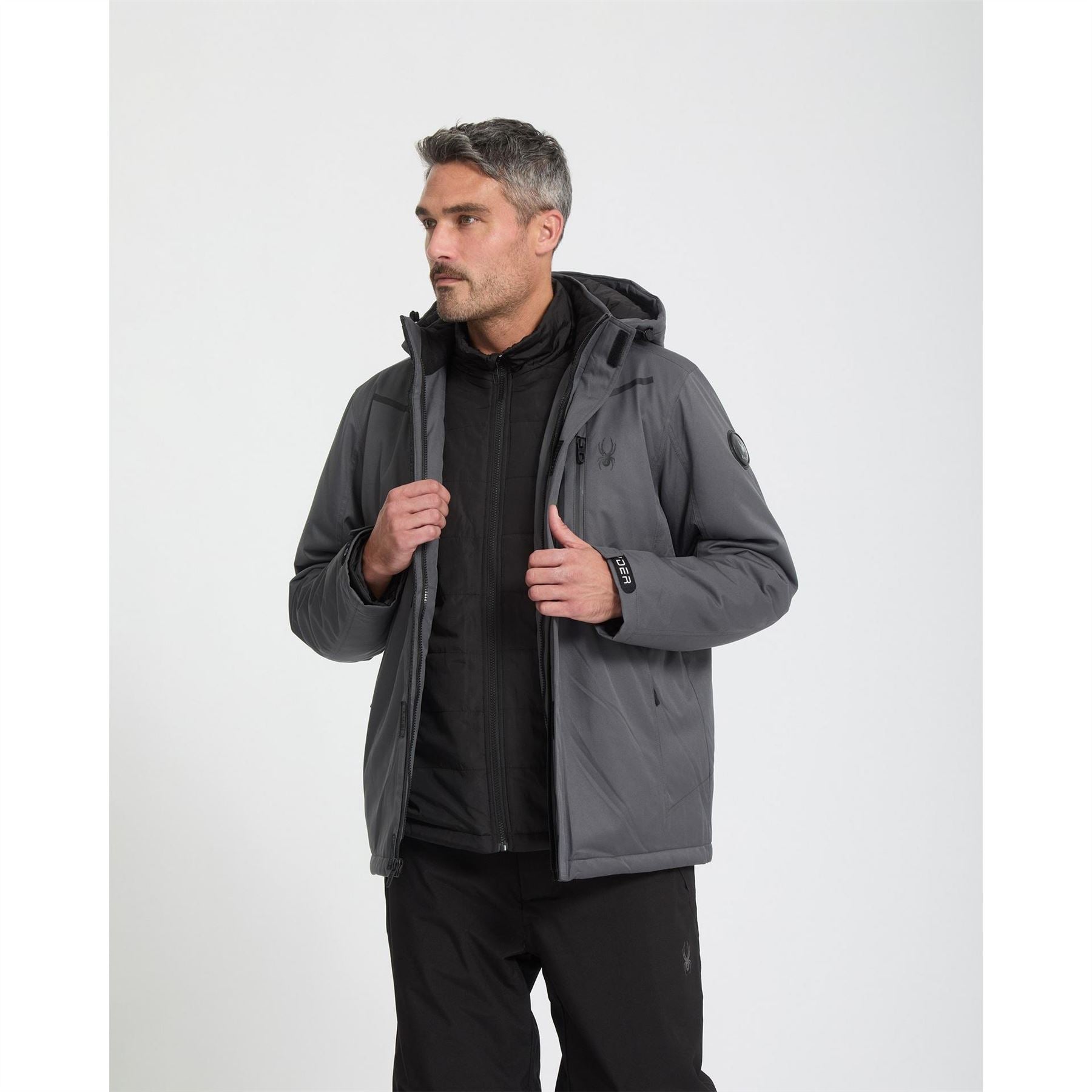 Spyder Mens Snow System Ski Jacket