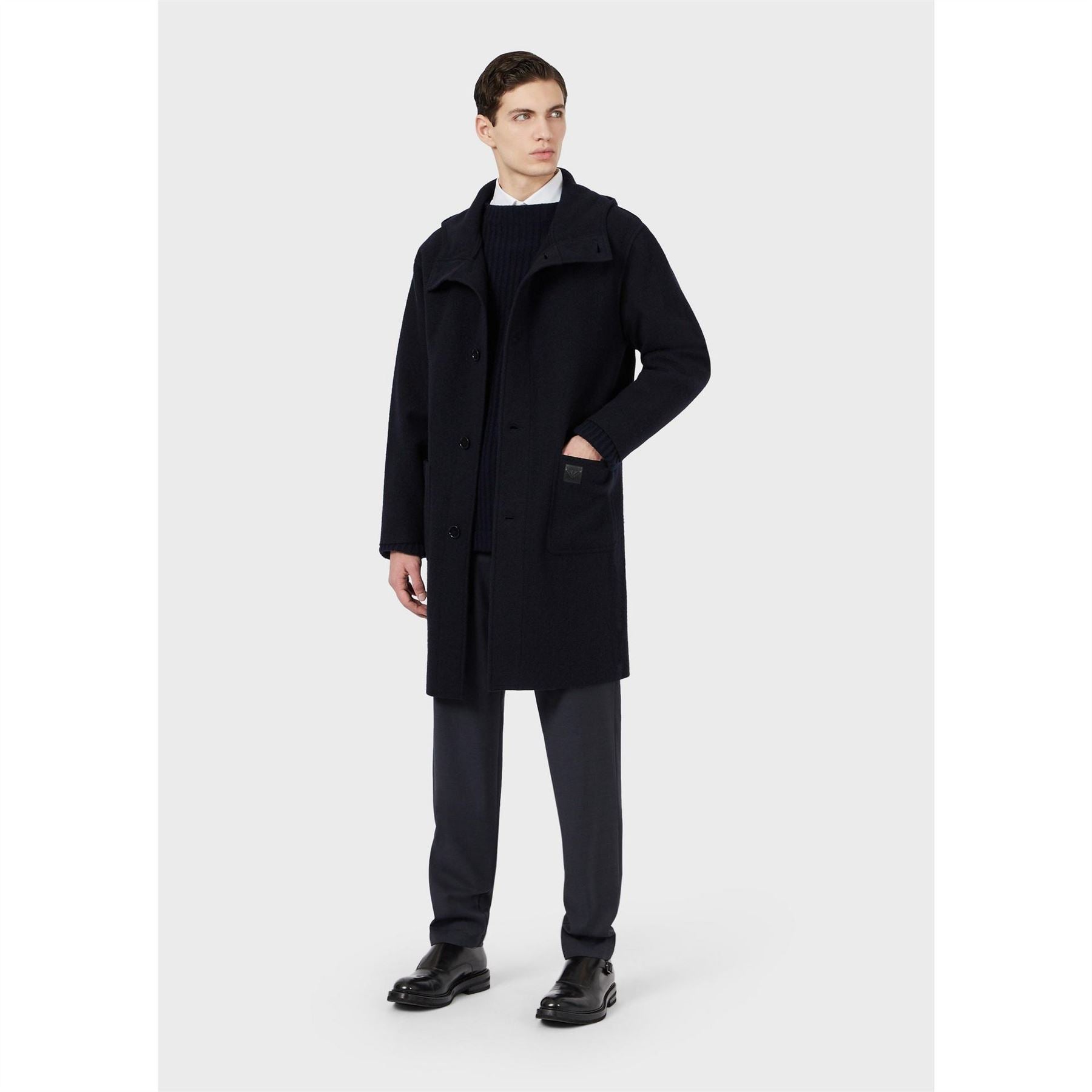 Emporio Armani Straight Leg Trousers