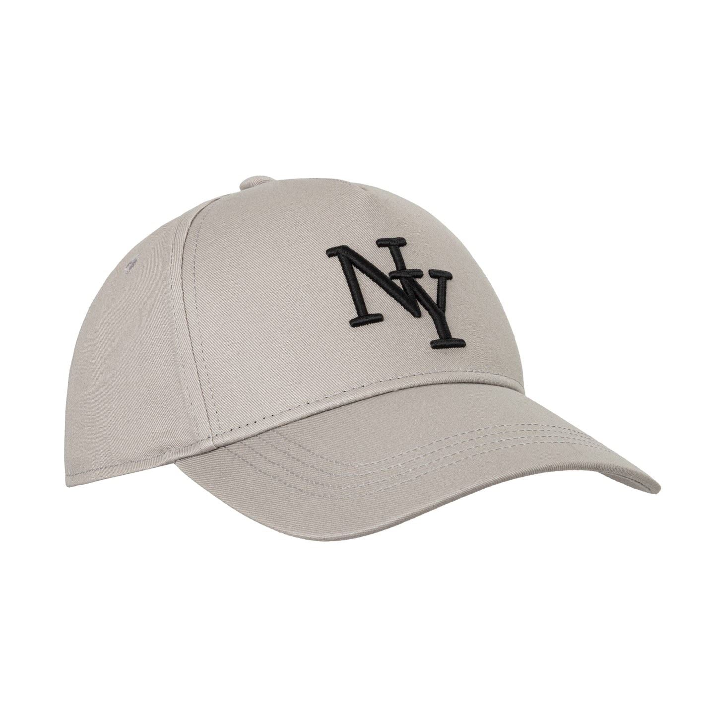 Fabric Ny Embroidered Cotton Baseball Cap