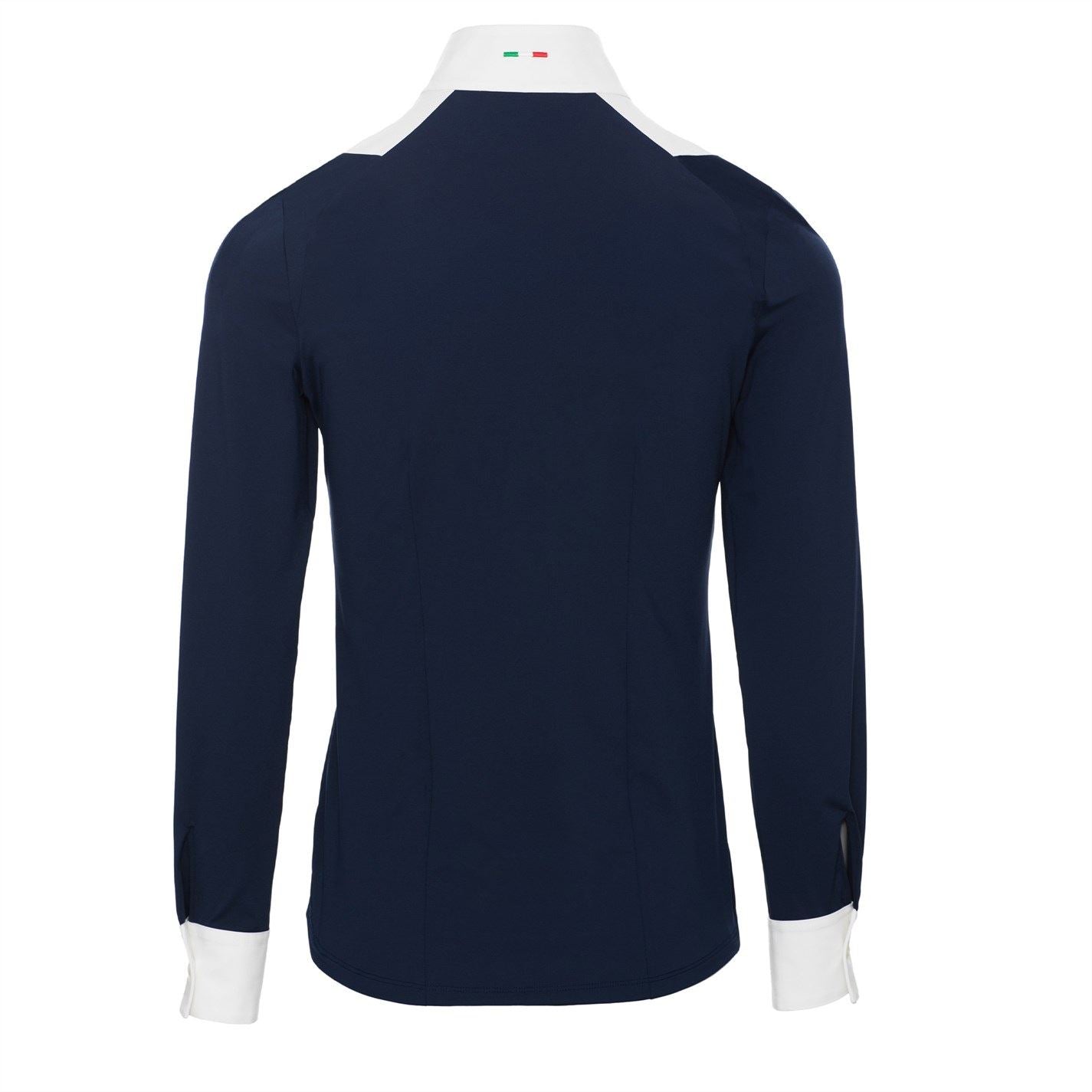 Horseware Mock Neck Slim Fit Long Sleeve Shirt