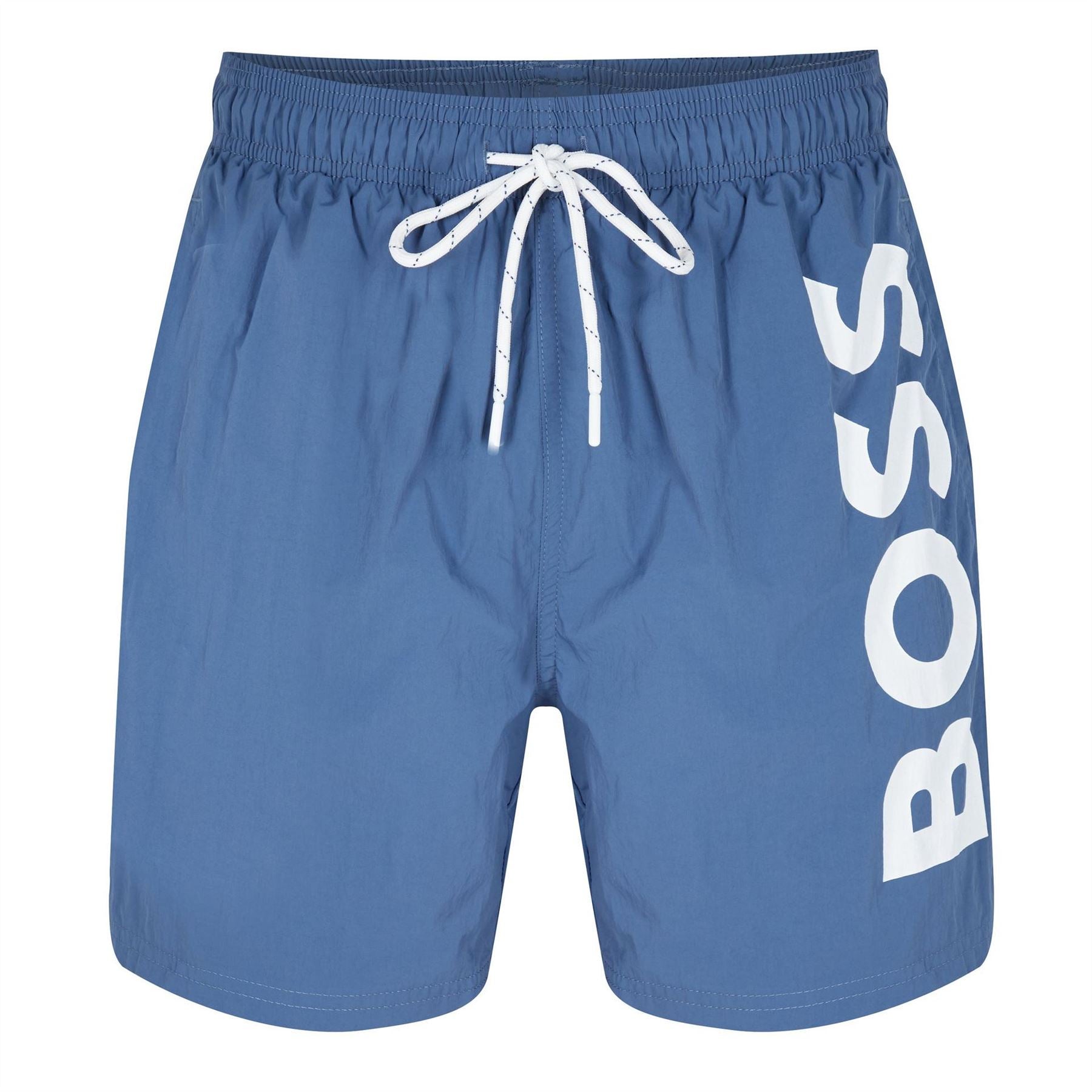 Boss Octopus Swim Shorts With Bold  Branding