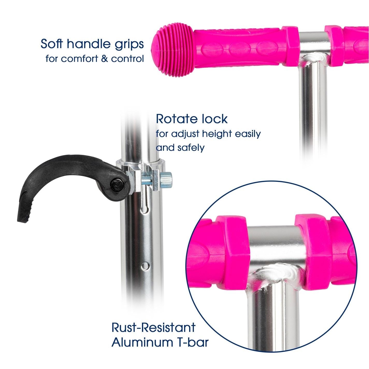 Star Light Up Tri Scooter Children