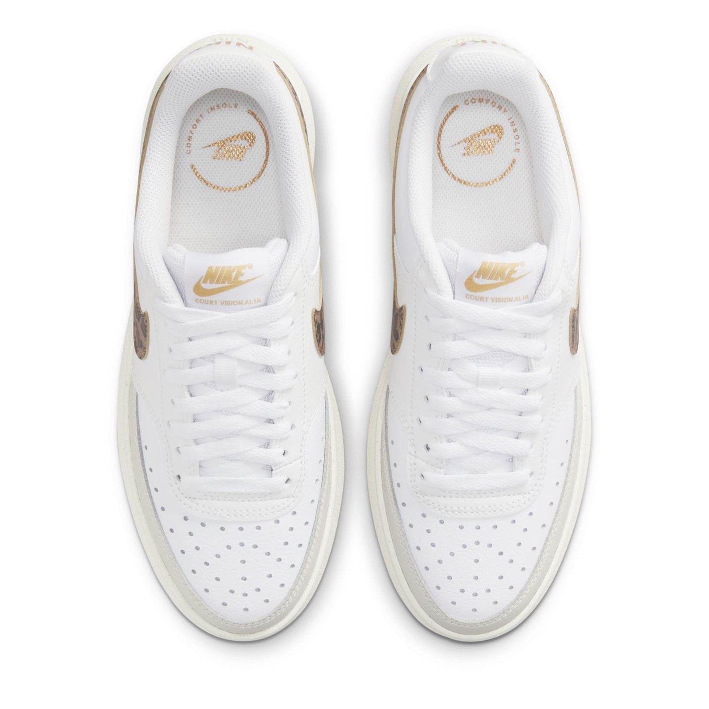 W Nike Court Vision Alta Low Top Trainers