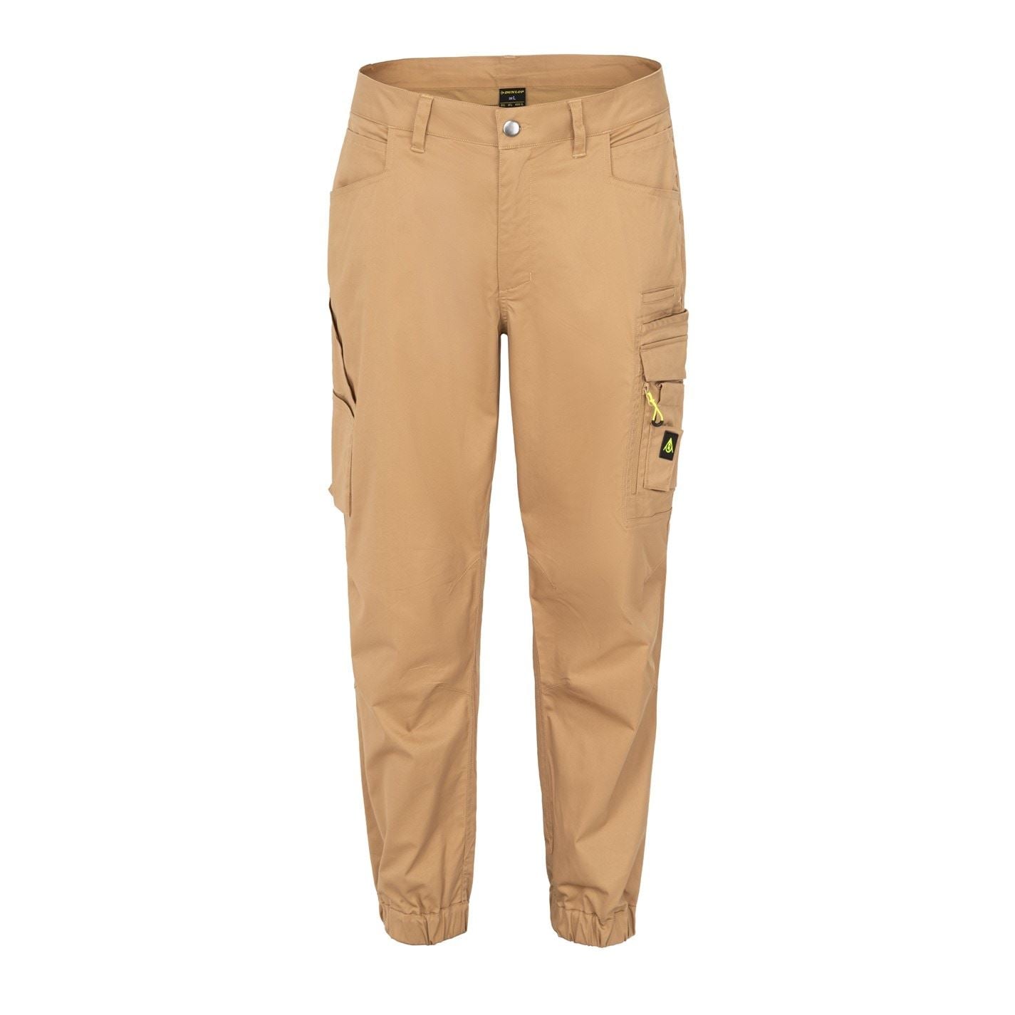Dunlop Mens Elasticated Cuff Work Trousers