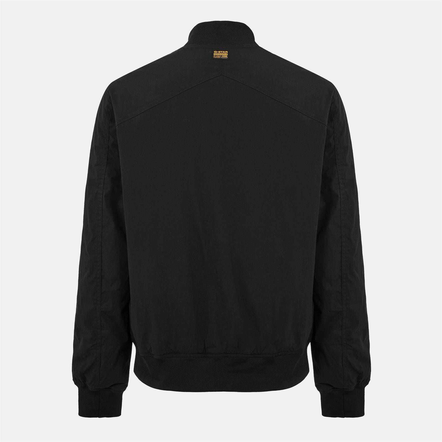 G Star Tech Solid Patterned Ribbed Cuff Bomber Jacket