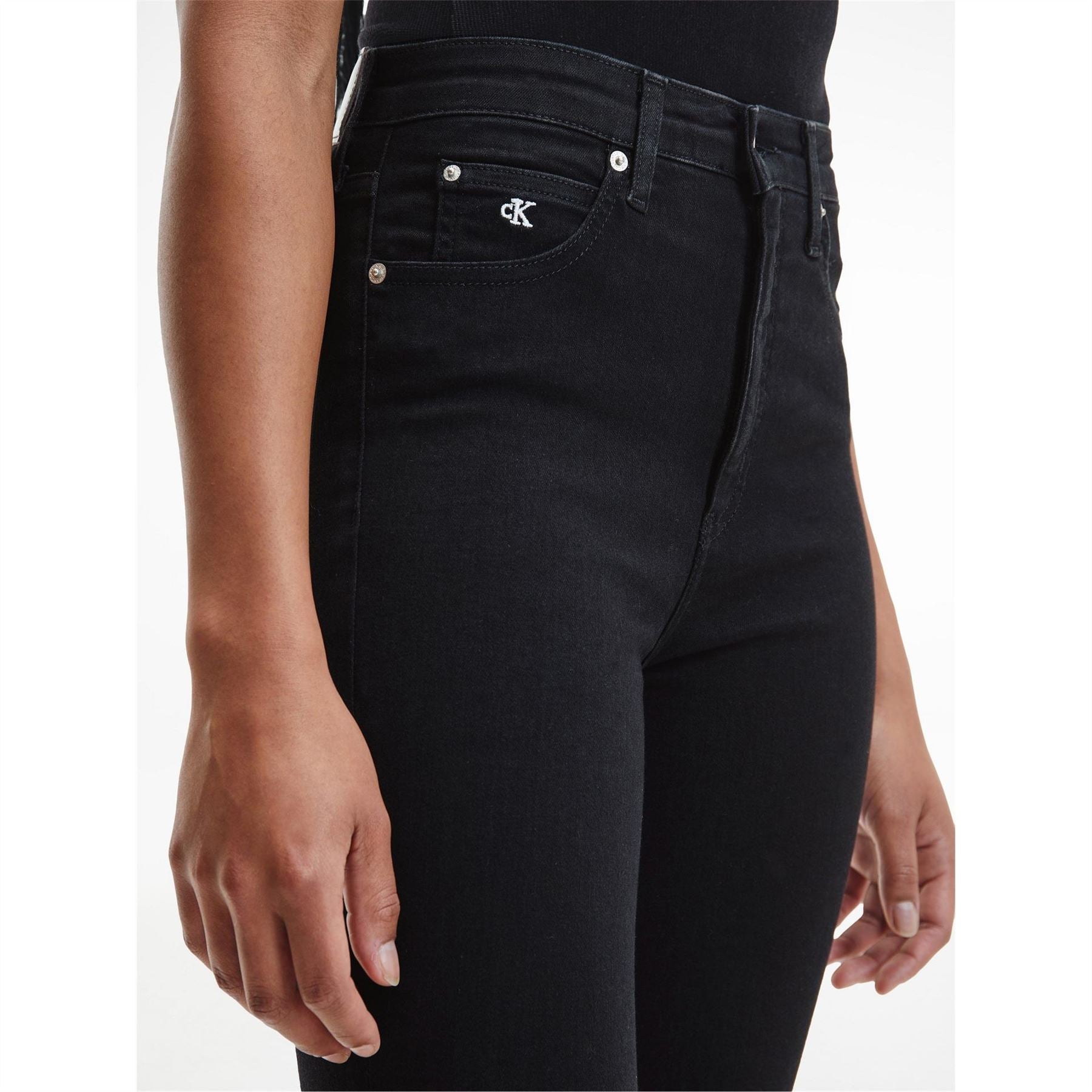 Calvin Klein Jeans Rise Super Skinny Jeans