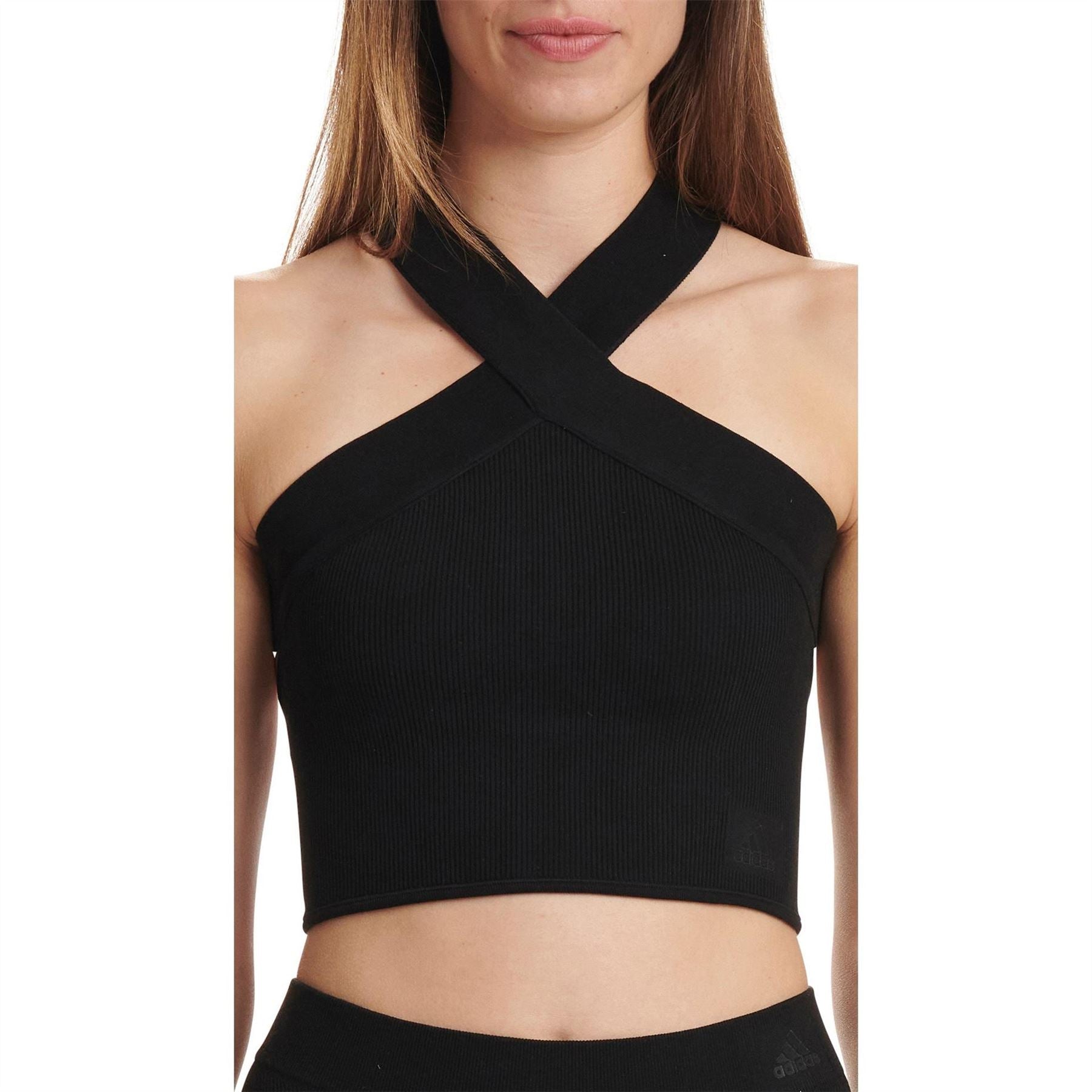 adidas Halter Neck Slim Fit Bralet Top