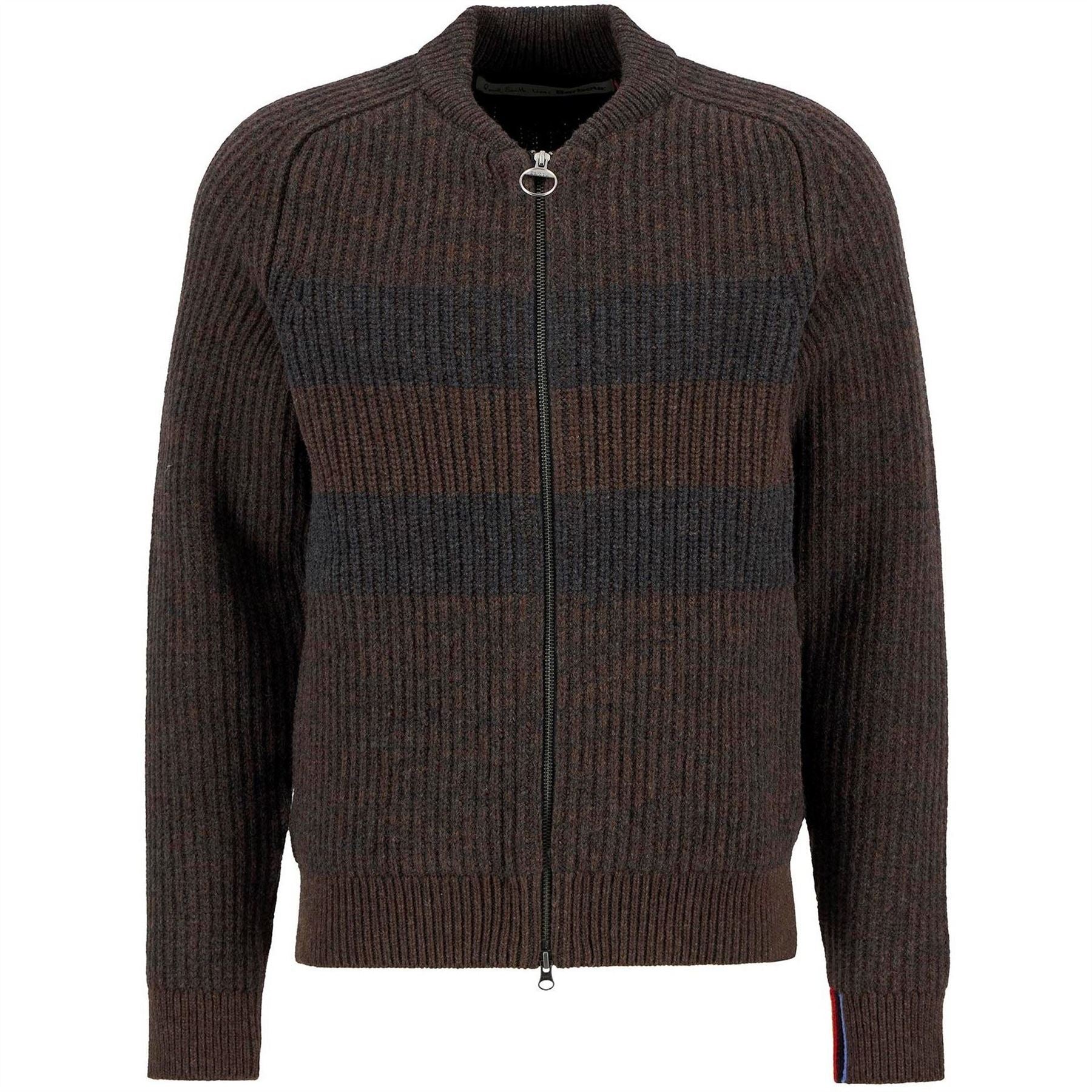 Paul Smith X Barbour Paul Smith Knitted Bomber Jacket