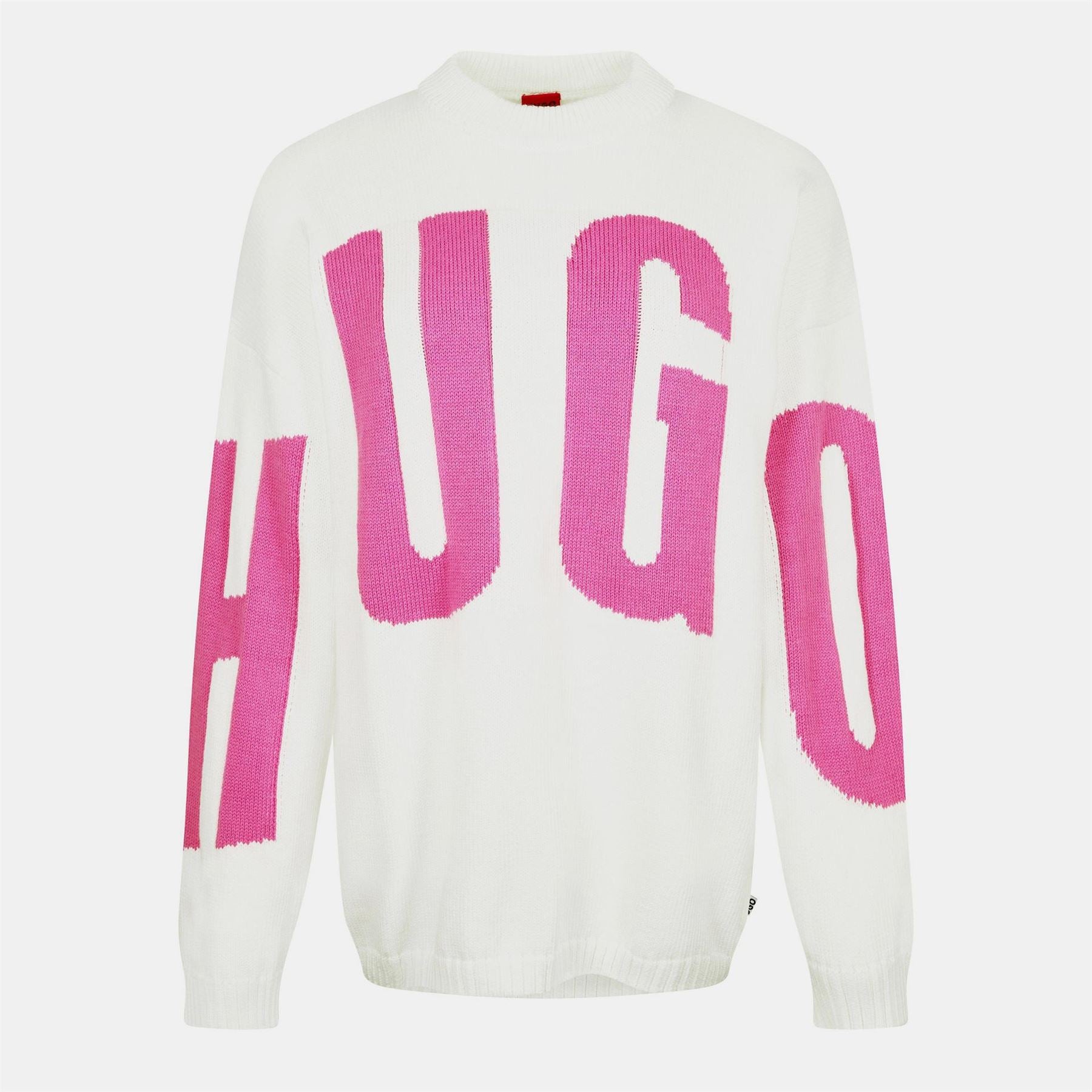 Hugo Crew Neck Relaxed Fit Long Sleeve Sweater