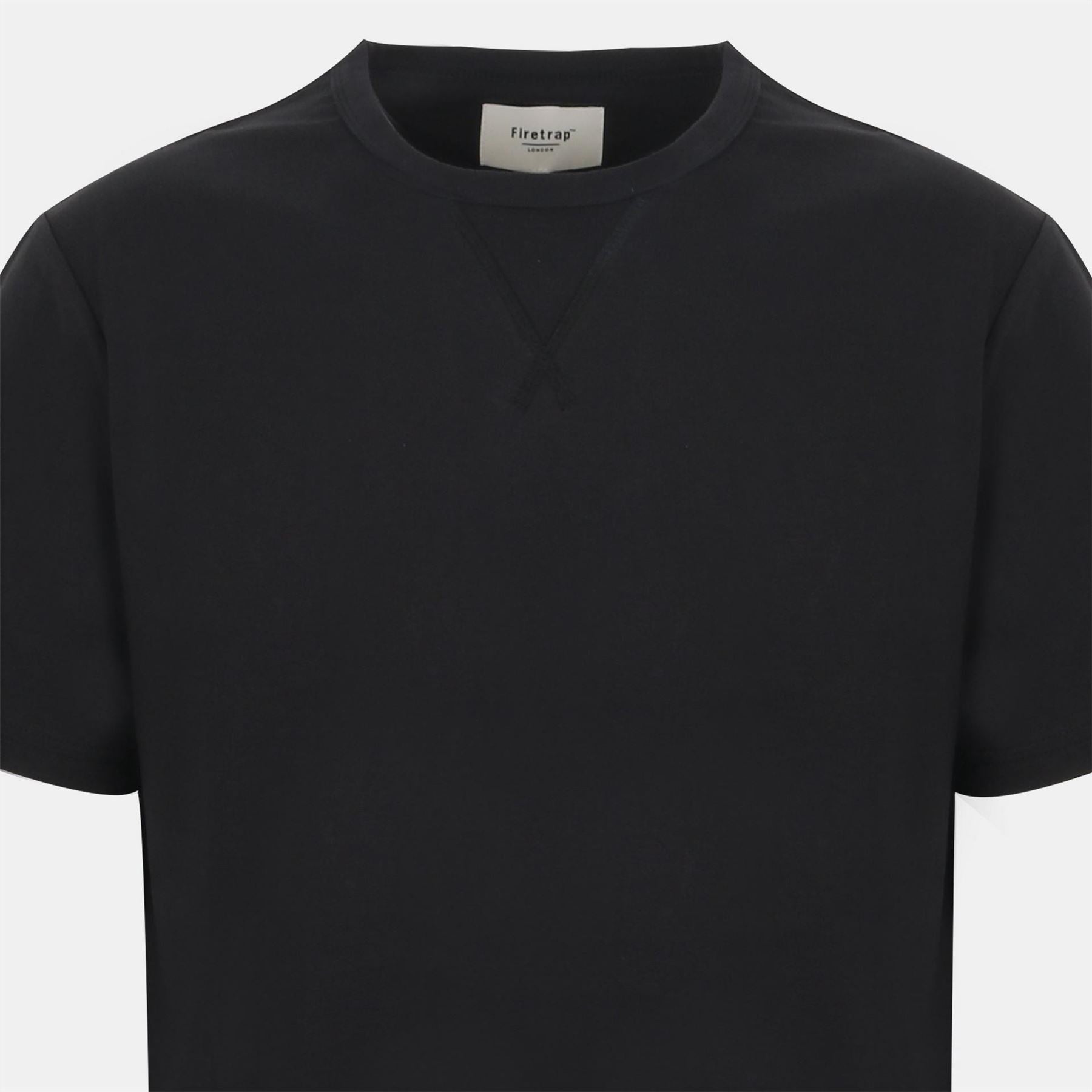 Firetrap Crew Neck Short Sleeve Regular Fit T-Shirt