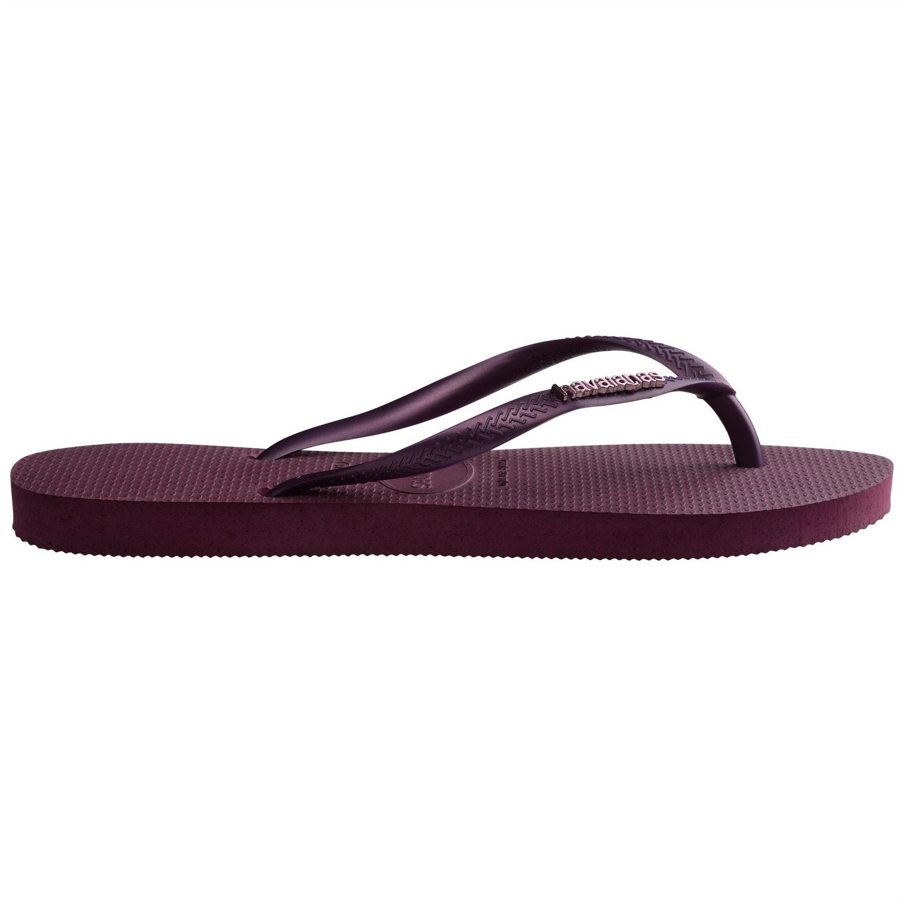 Havaianas Embellished Flip Flops with Thong Toe