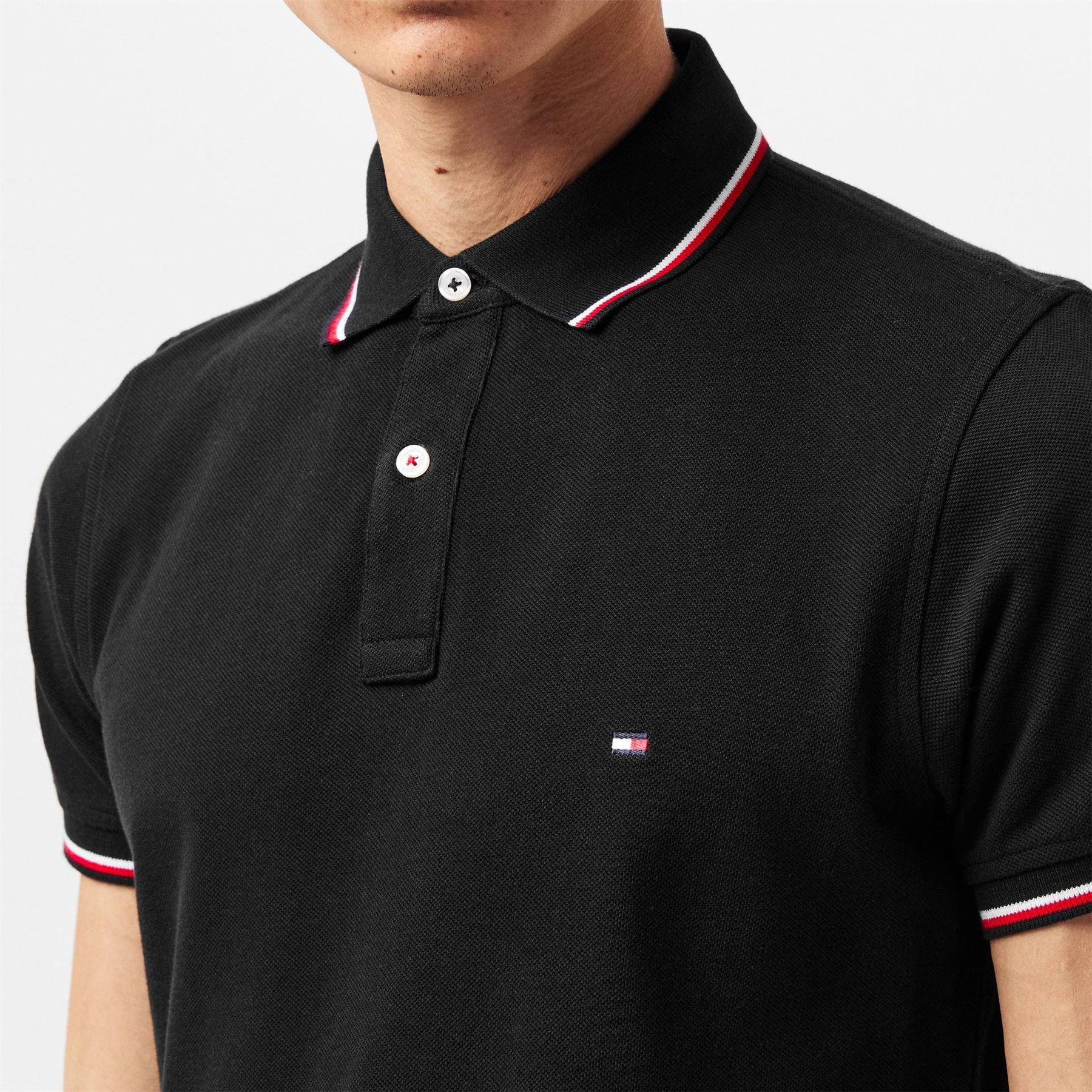 Tommy Hilfiger Tipped Slim Polo Shirt