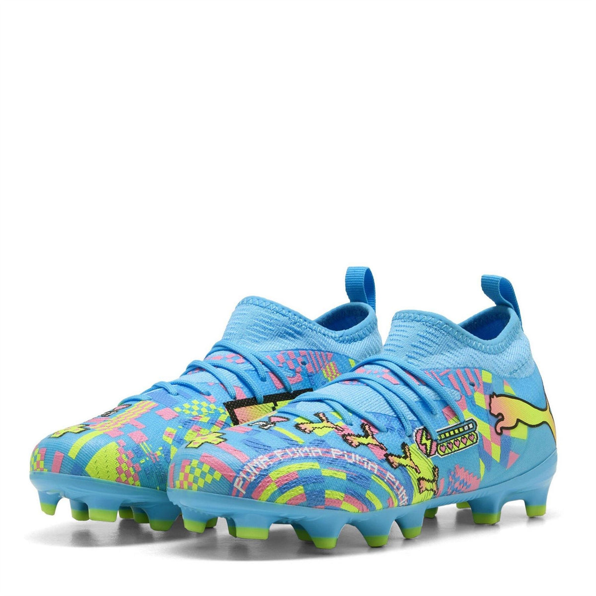 Puma Future 9 Match Firm Ground Football Boots Childrens