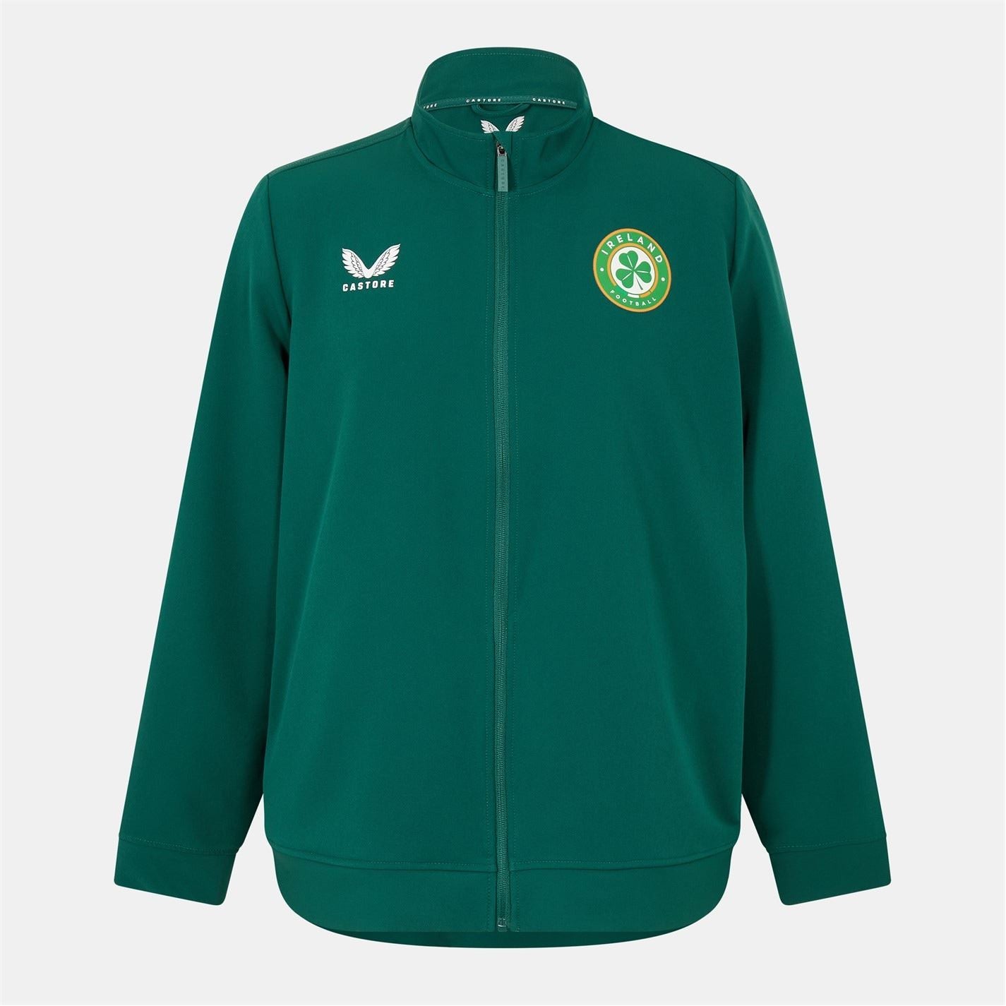 Castore Ireland Football Ribbed Cuff Track Jacket