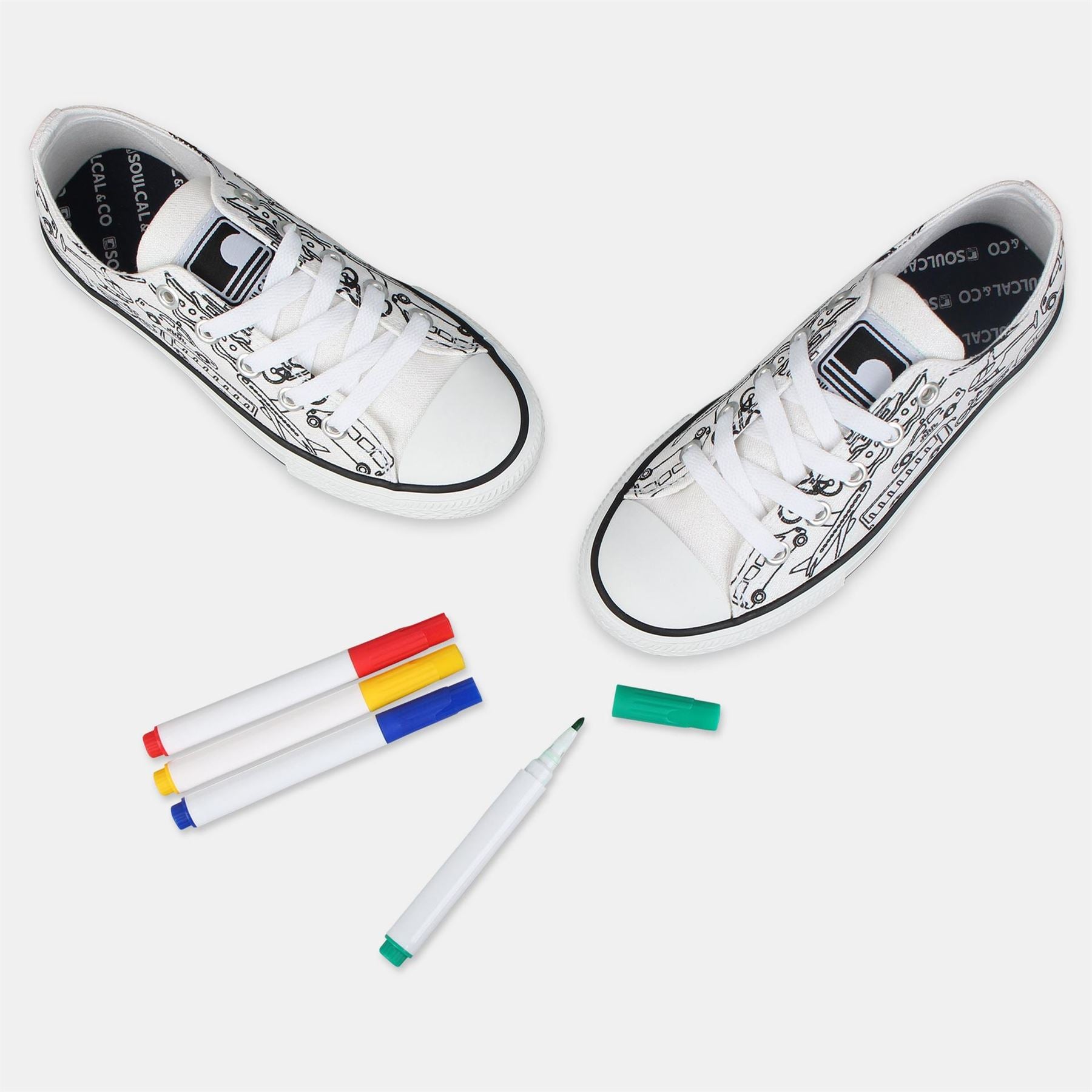 SoulCal Canvasas High Top Trainers