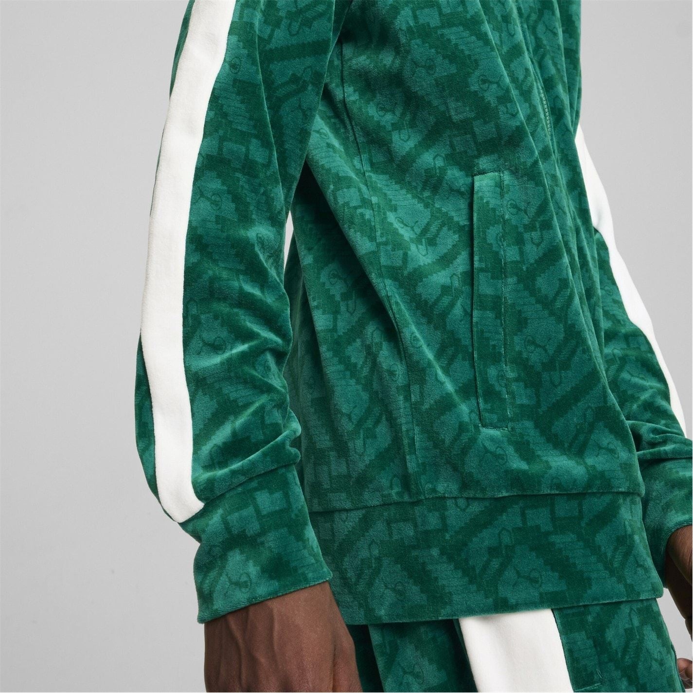 Puma Mens X Squid Game T7 Iconic Track Ja Tracksuit Top