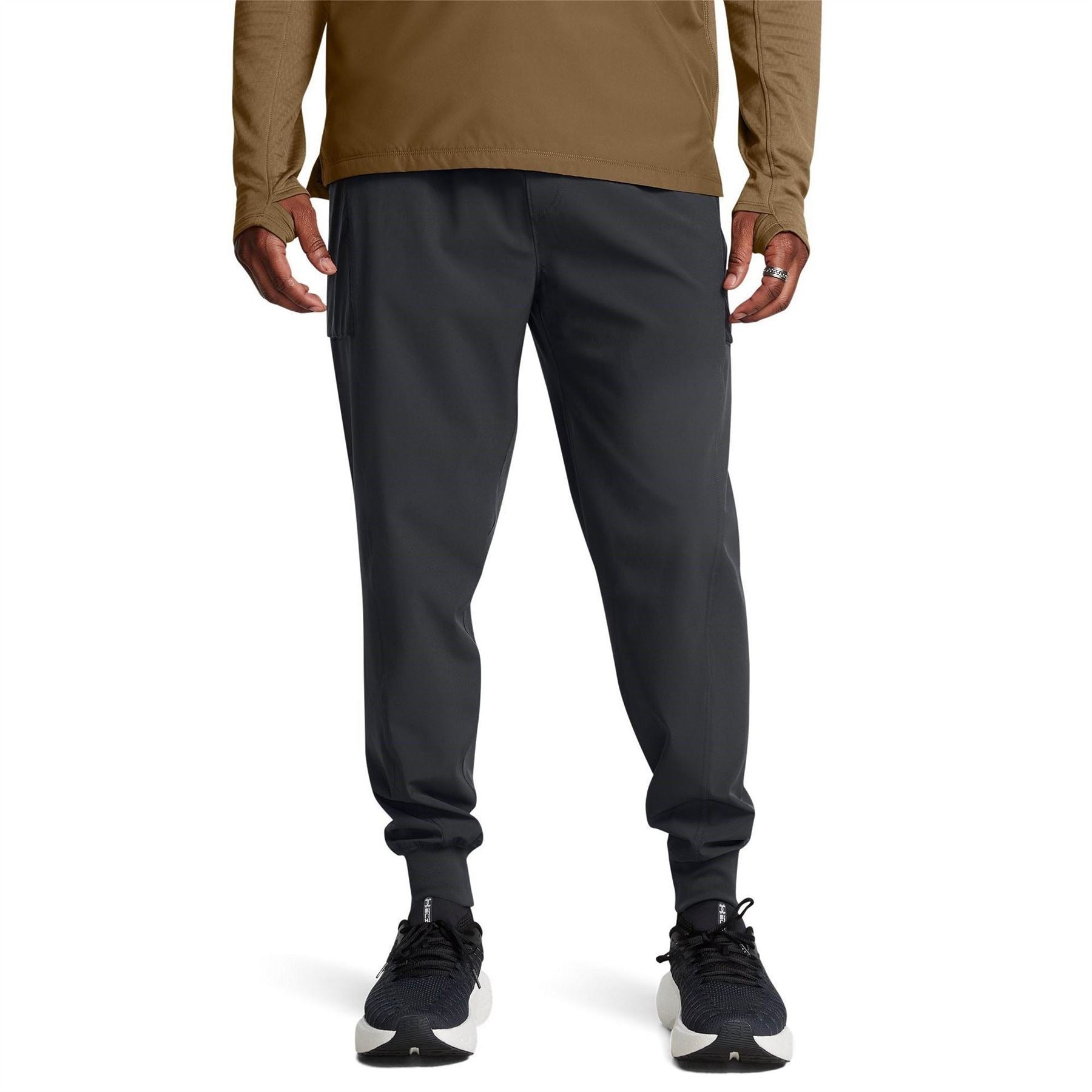 Under Armour Solid Patterned Trail Run Joggers