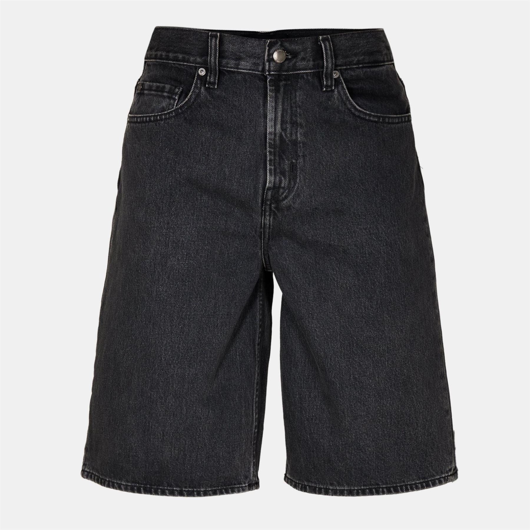 7 For All Mankind Wide Fit Denim Bermuda Shorts